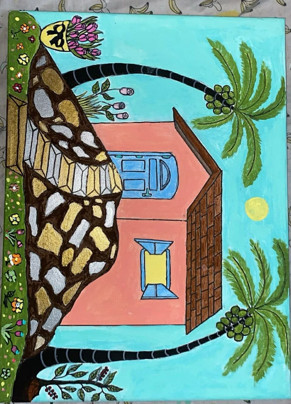Maison sur Roch d'or et d'argent