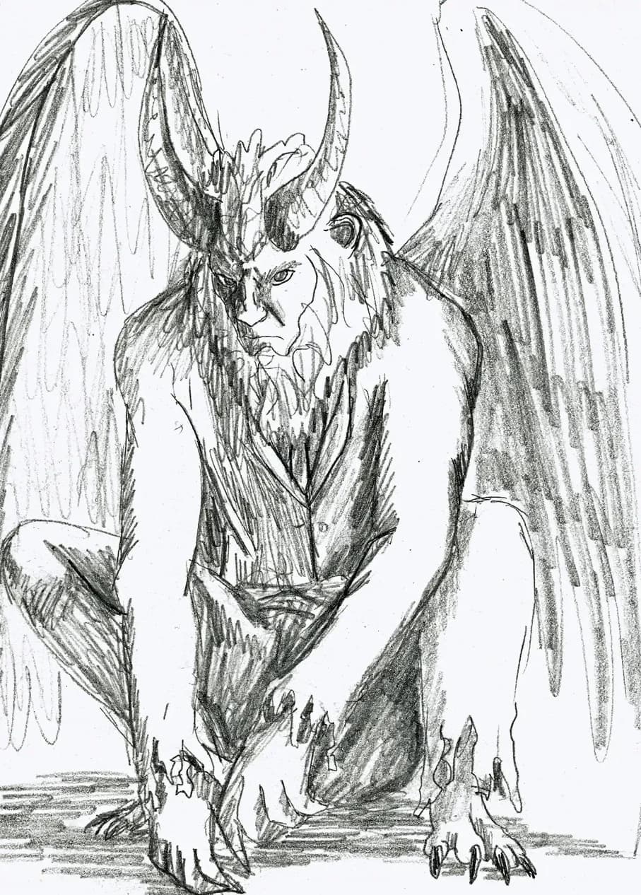 Study – The Temptation of Saint Anthony – Pride