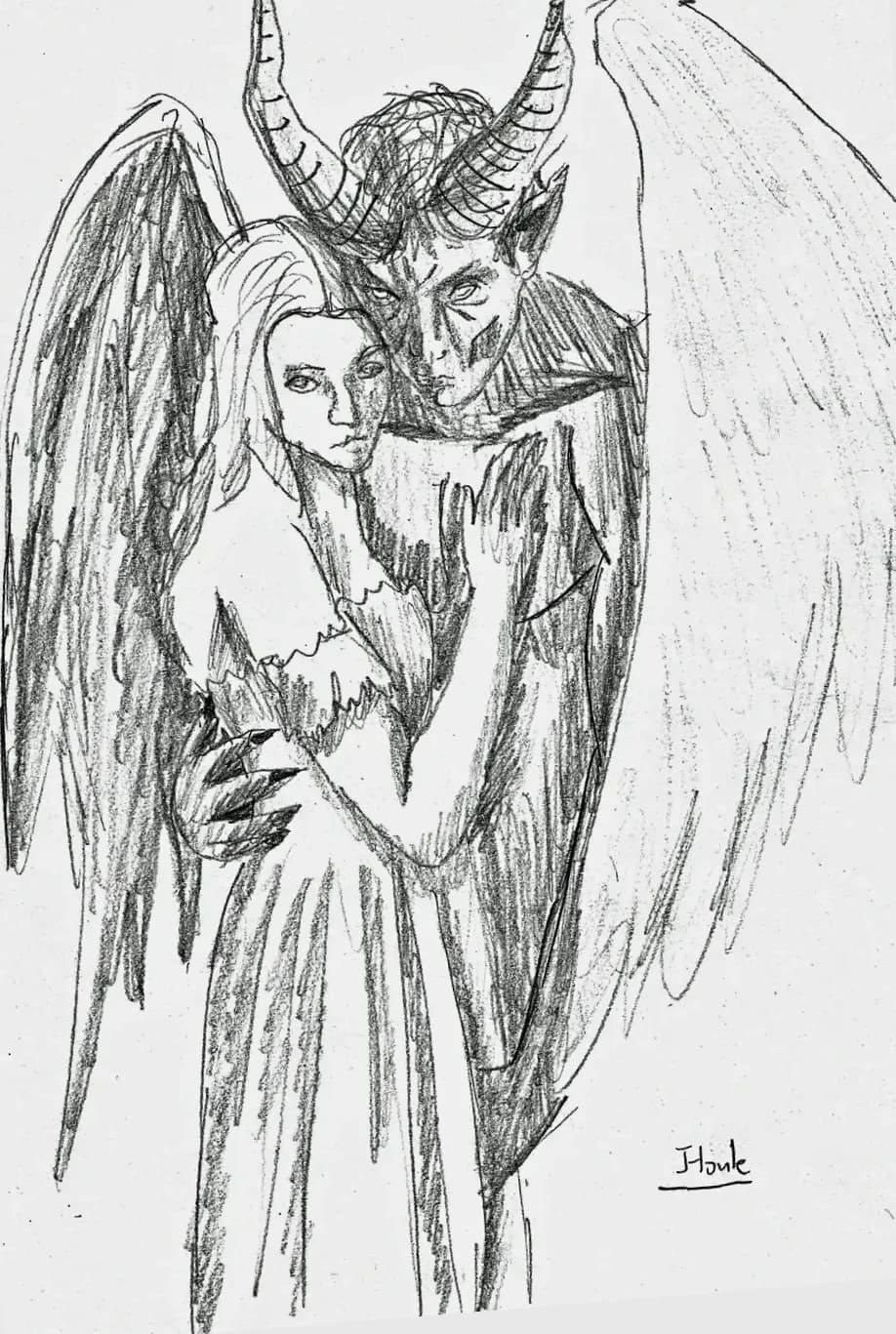 Study – The Temptation of Saint Anthony – Lust