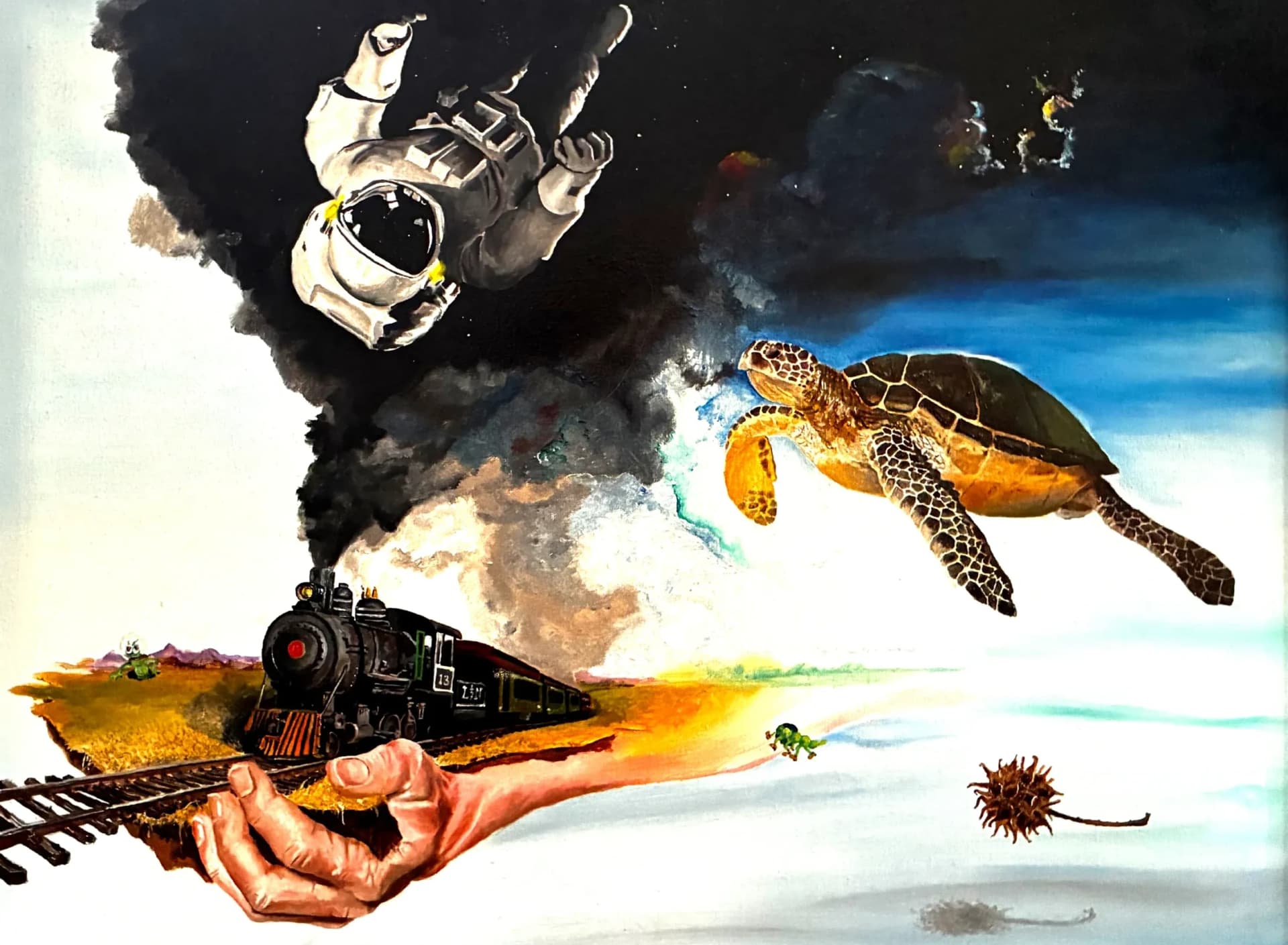 Loggerhead Space Train and Worm Hole