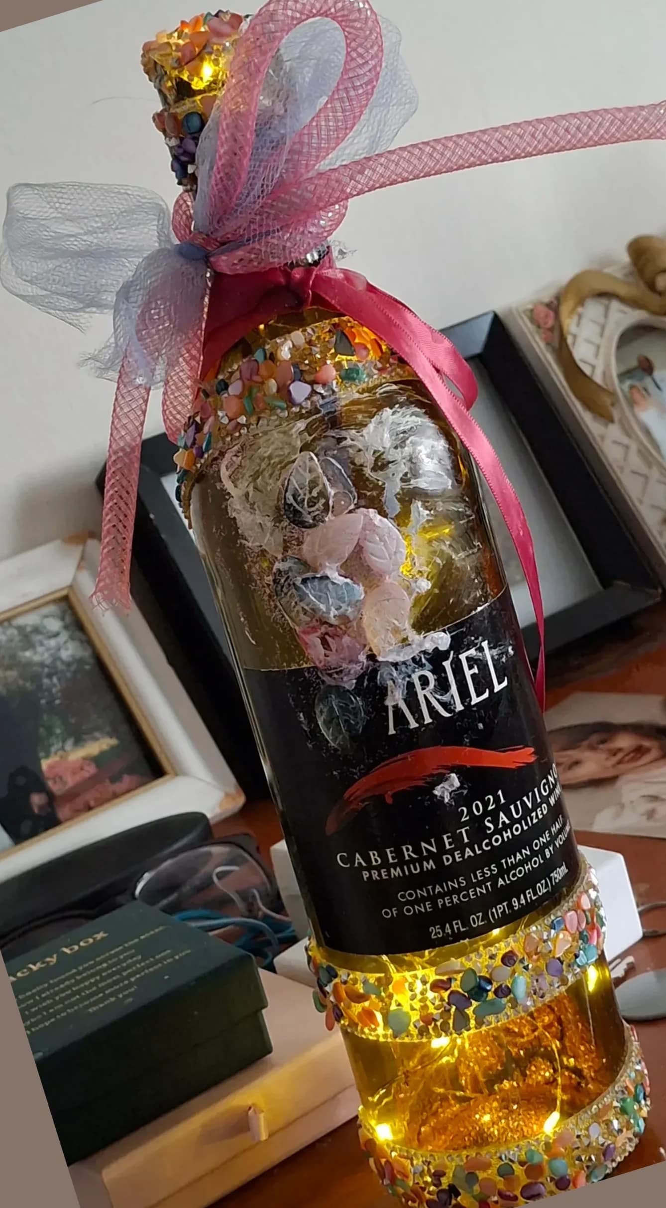 Wine bottle Lamp Lantern Decor