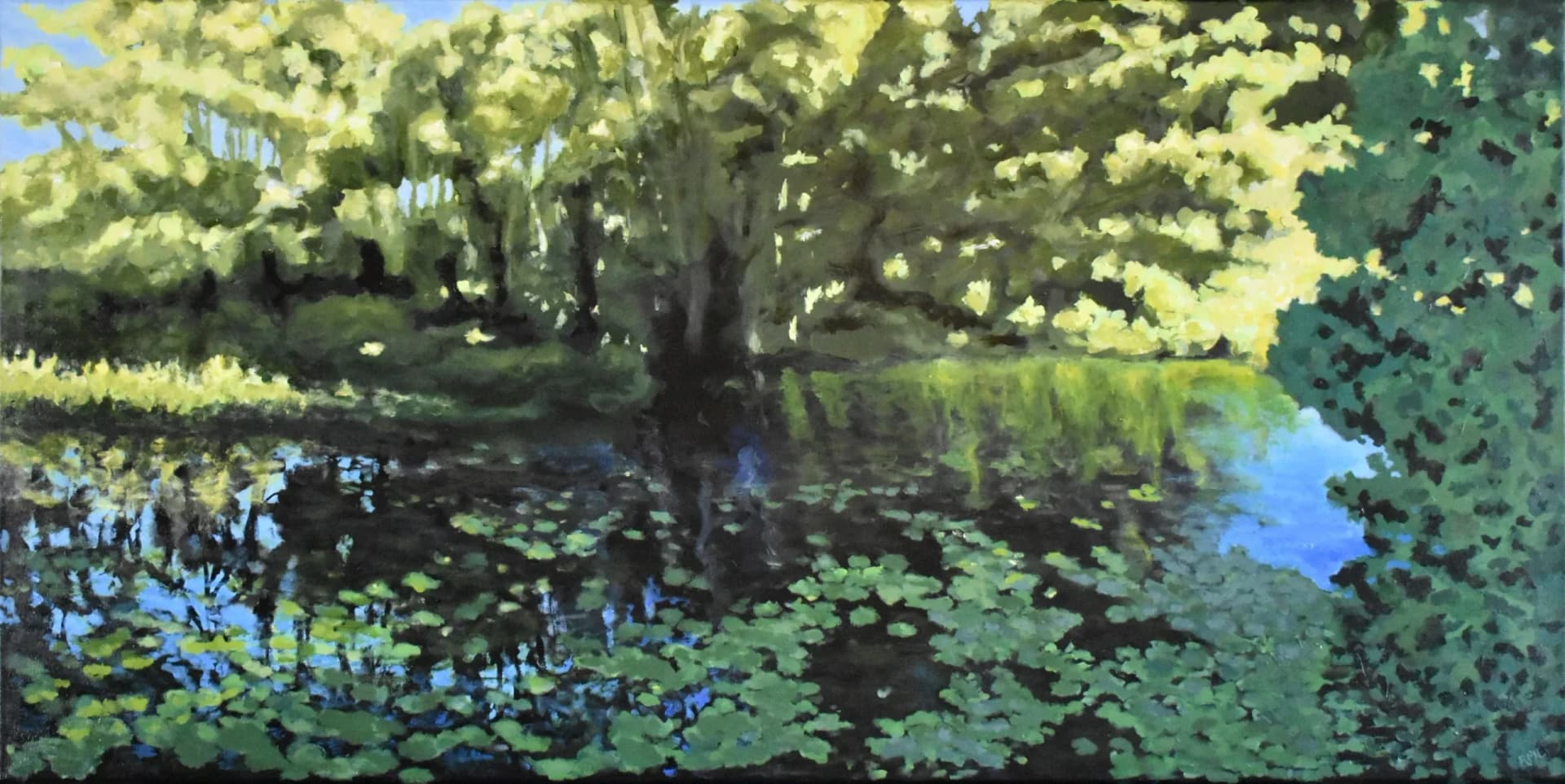 Farm Pond in Spring