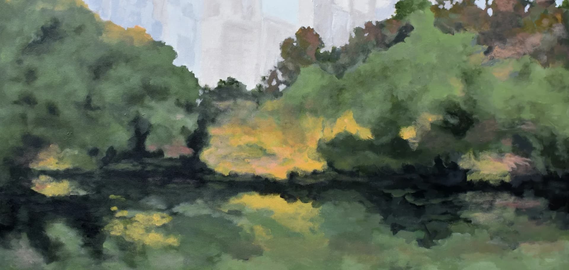 View of Fifth Avenue from Central Park