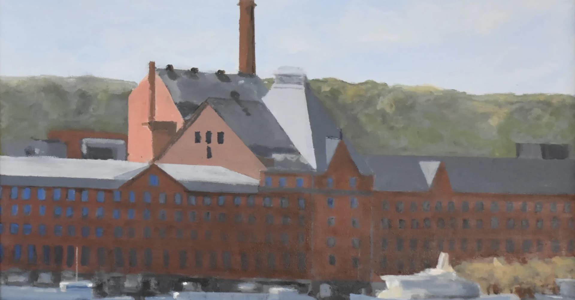 The Port of Stockholm in the Spring