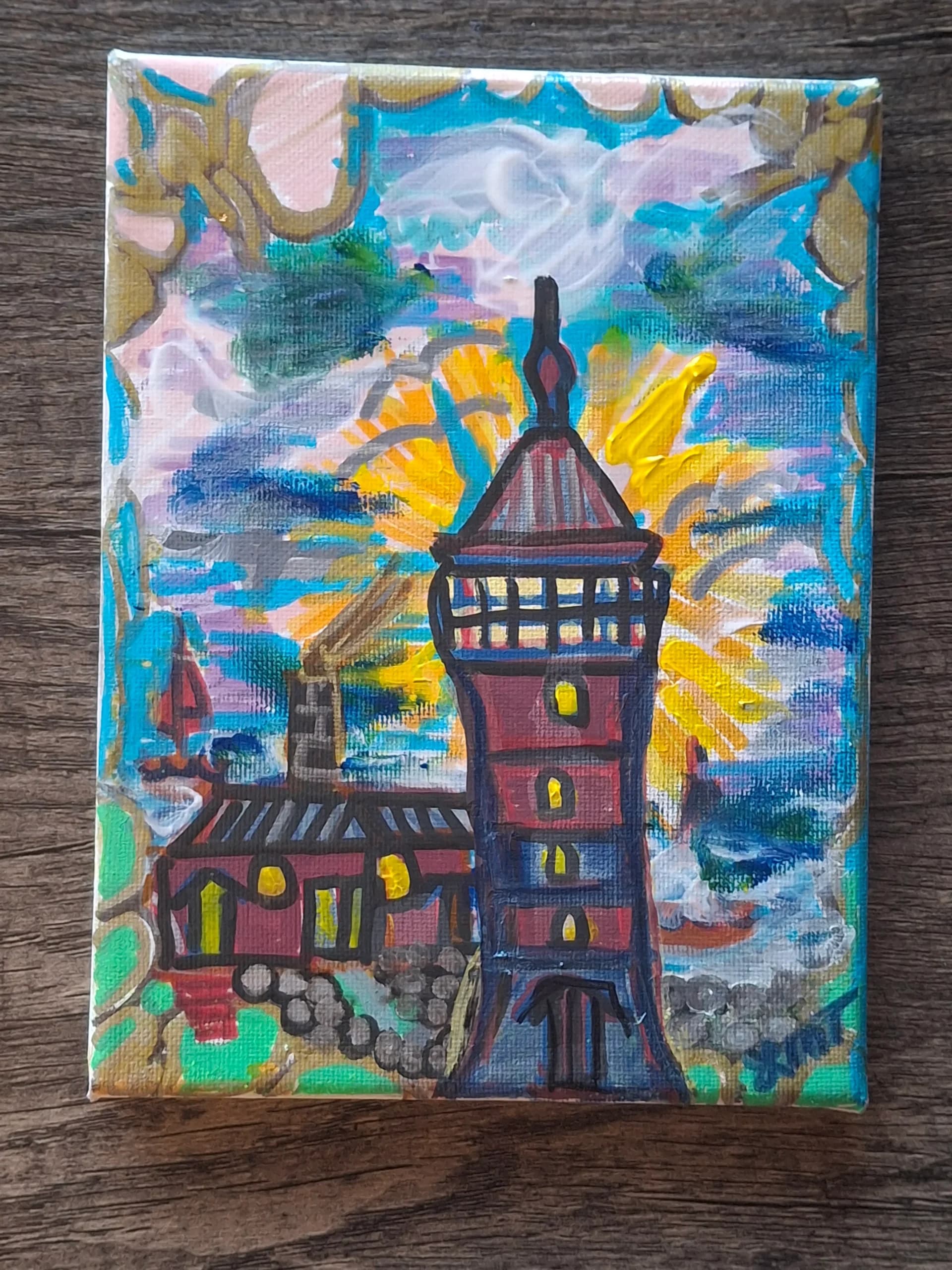 Artist-Lighthouse by the sea