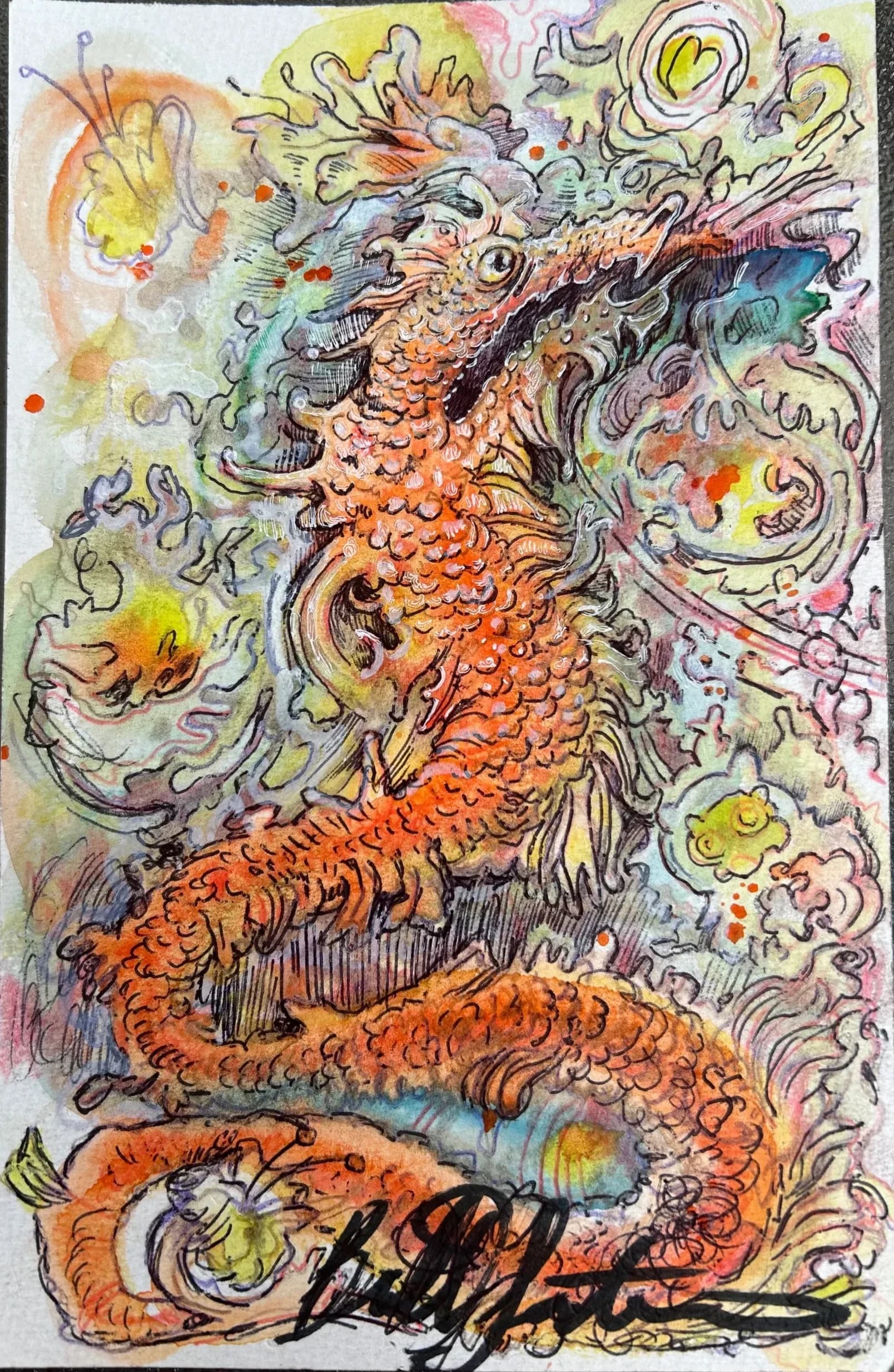 Dragon in bloom