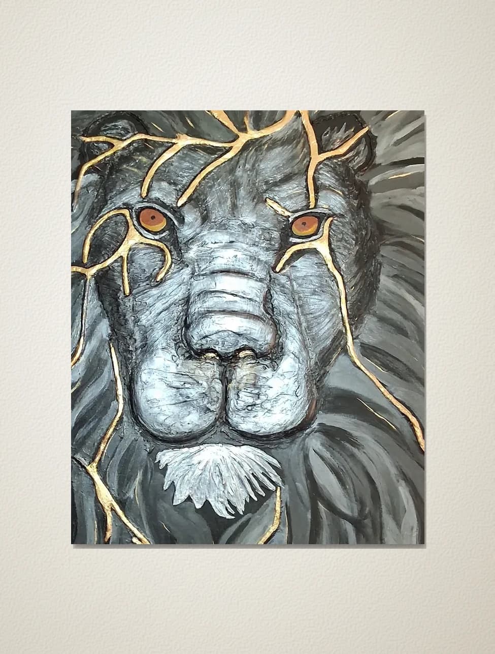 The Lion's Golden Veins
