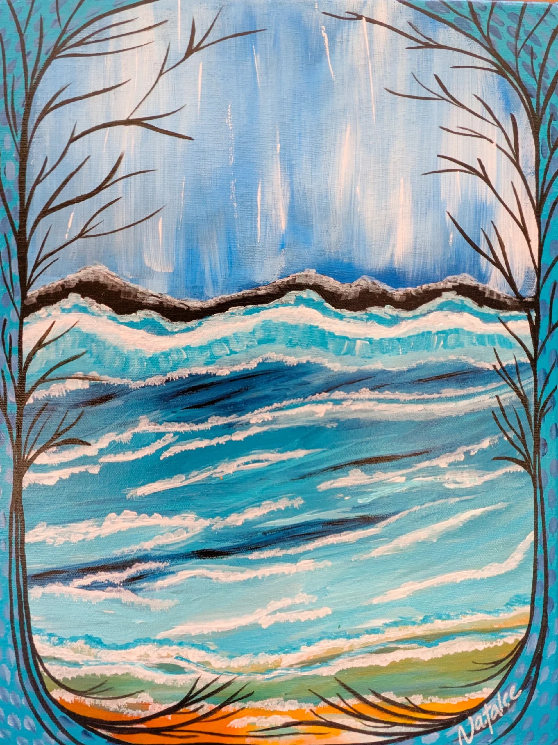 Artist-La mer bleue