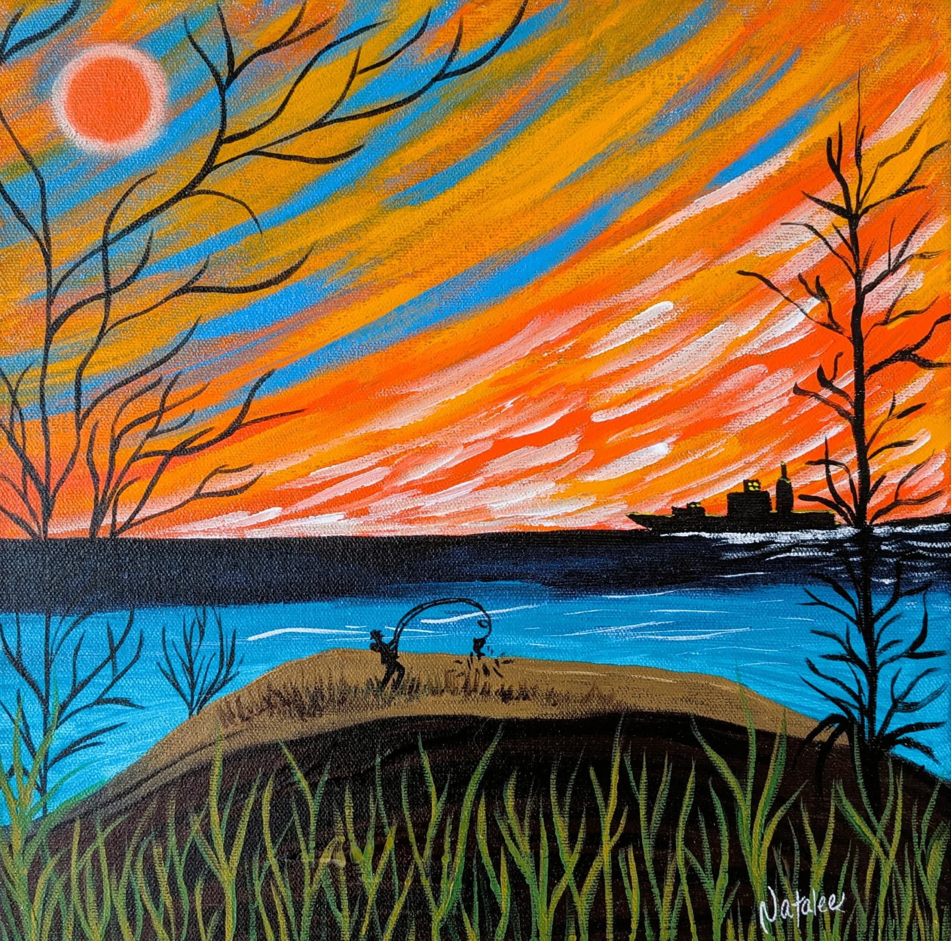Artist-Vue de la butte