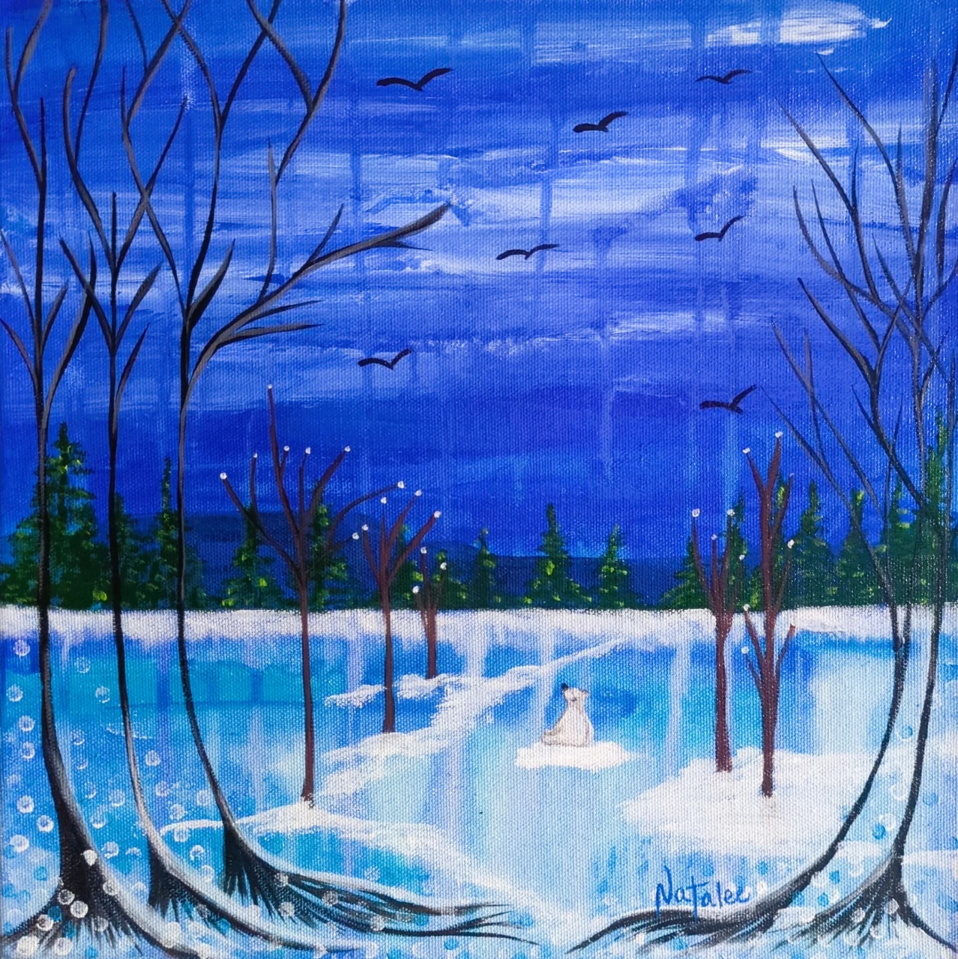 Artist-Bleu polaire