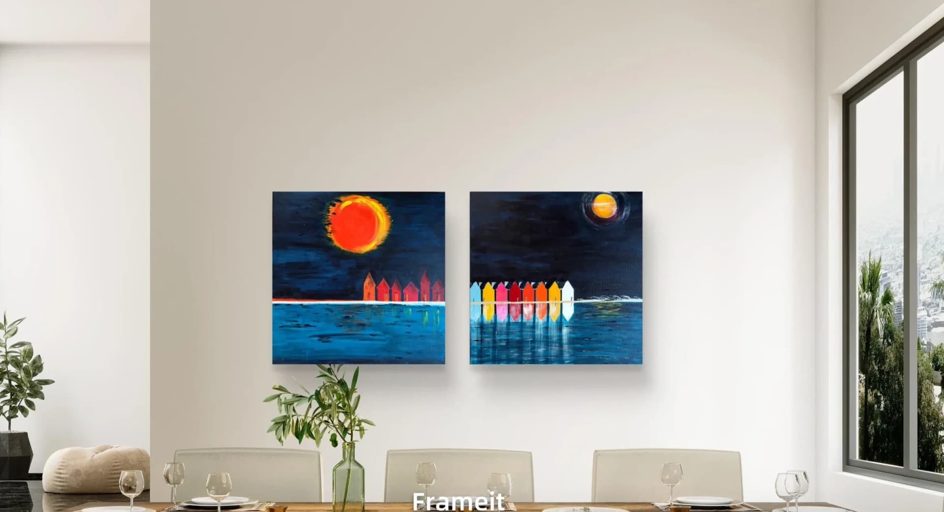 Impasse des Martyrs, a nocturnal diptych