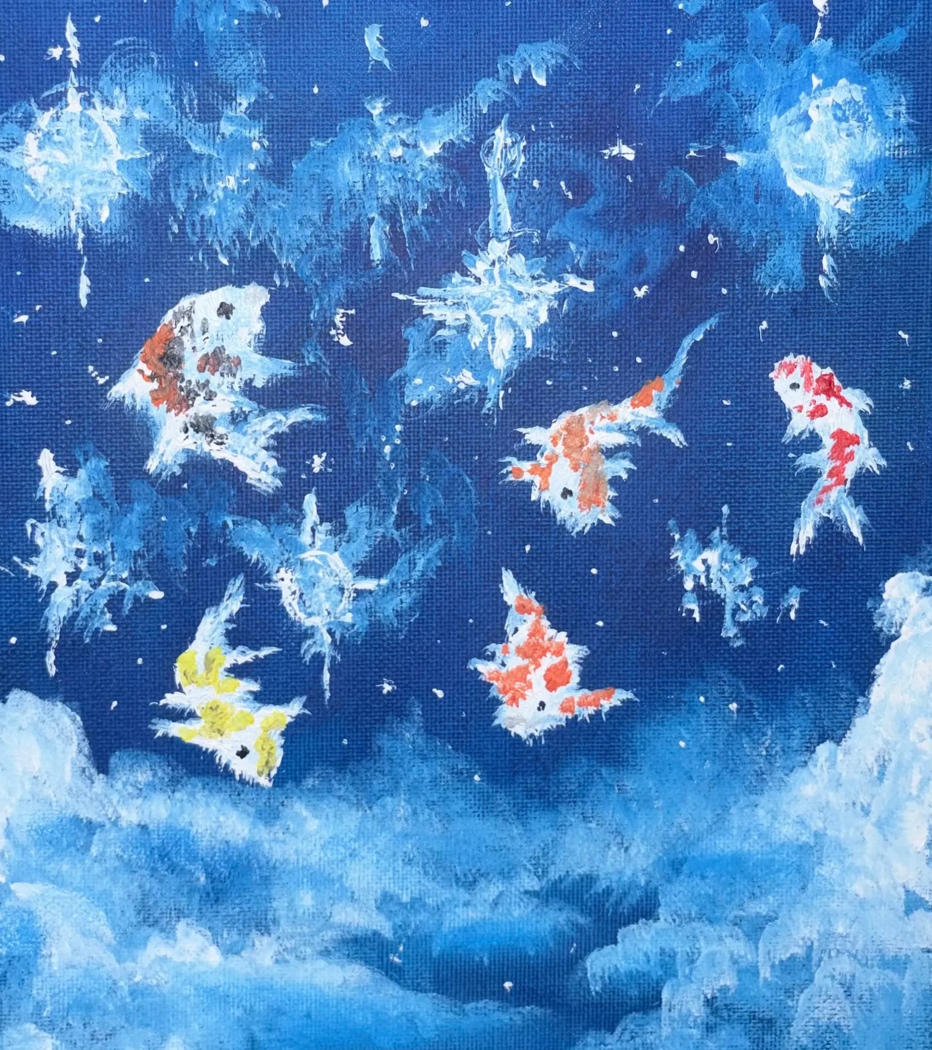 Koi in the sky