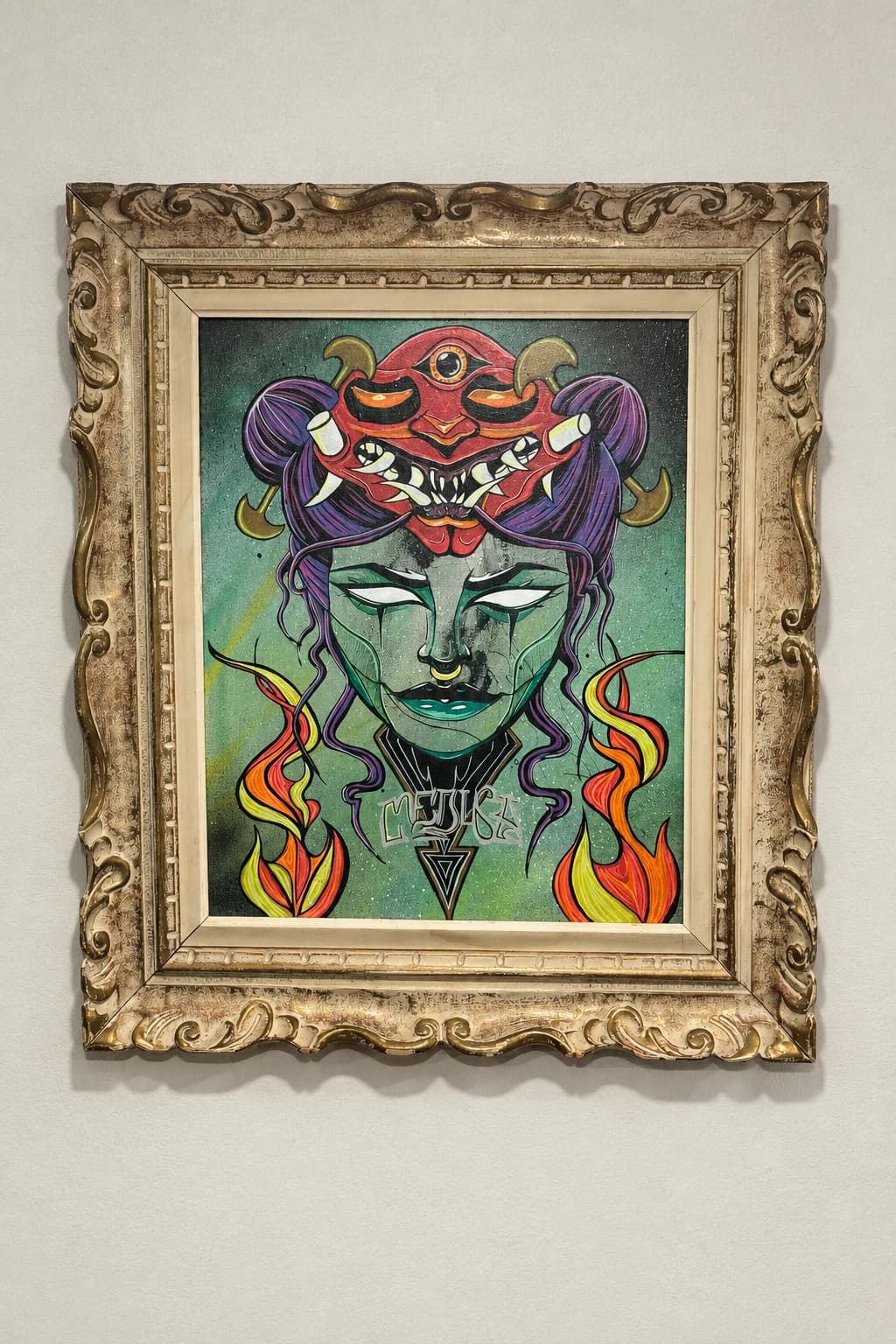 Le masque de la femme forte