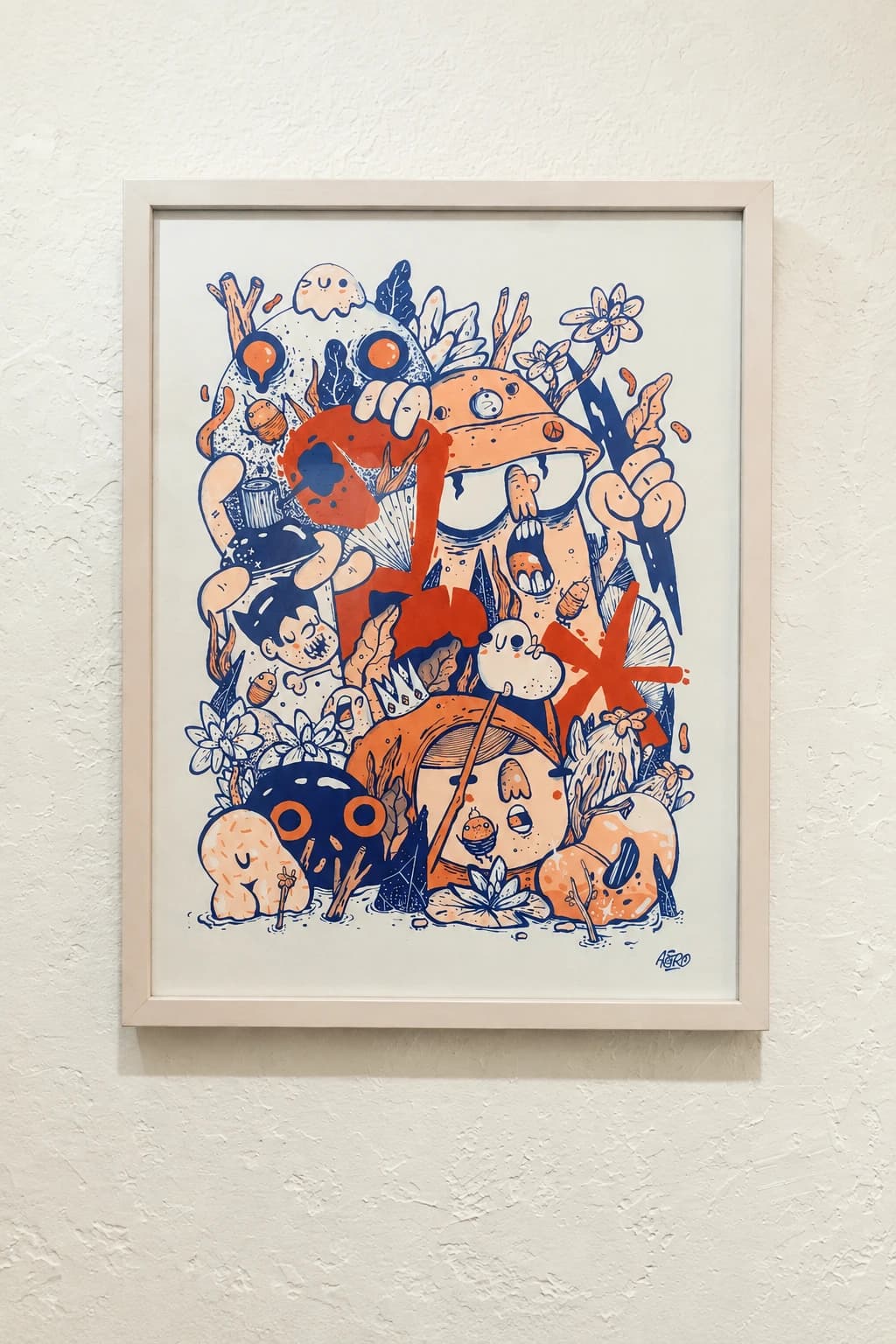 Le vieux en enfer