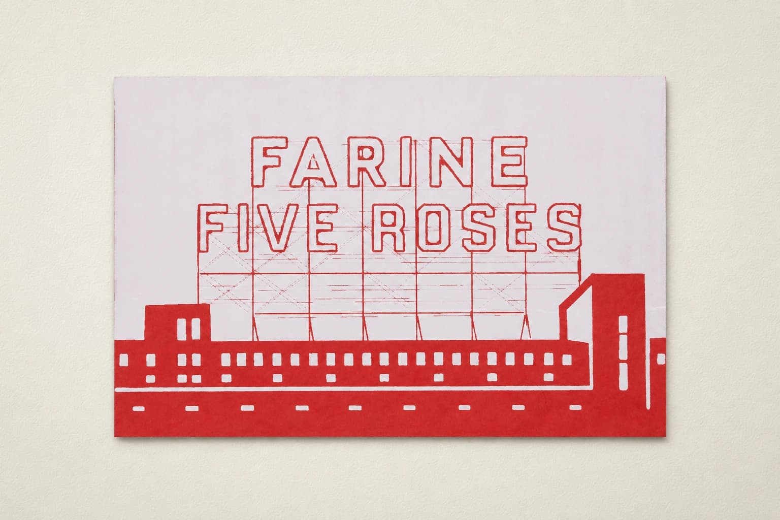 Five Red Roses
