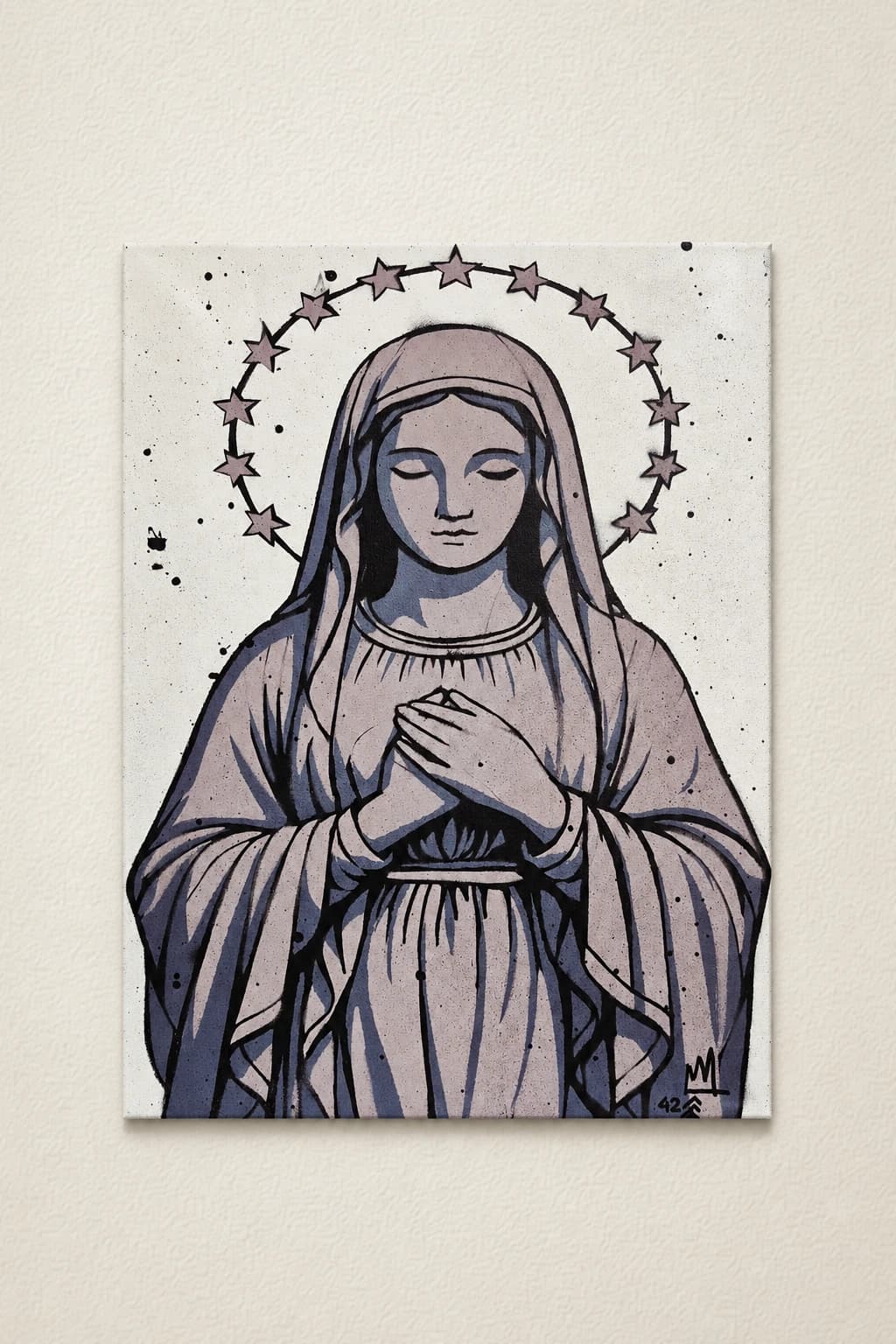 Artwork dedicated to cancer fighters,