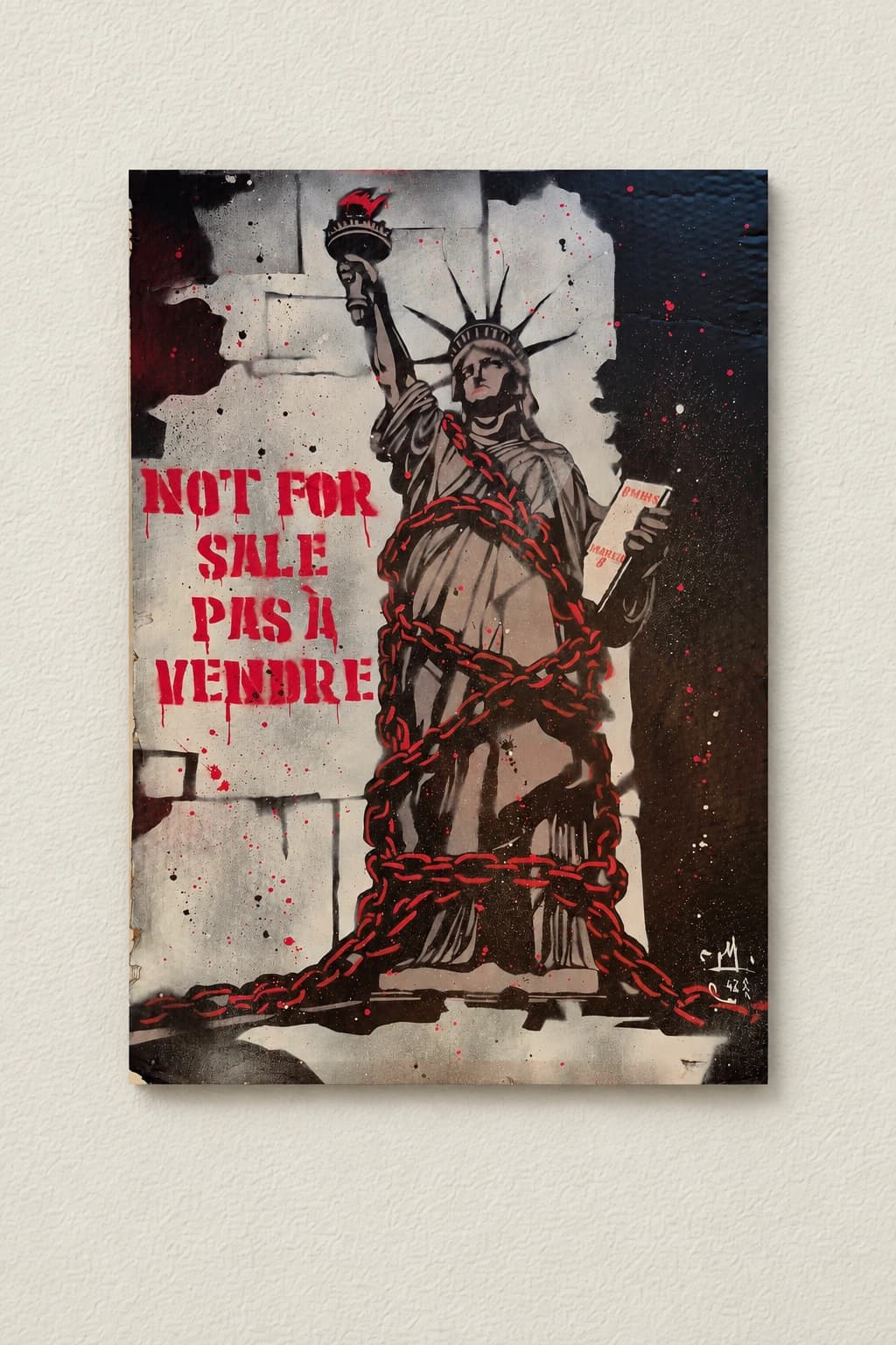 Liberty is not for sale,