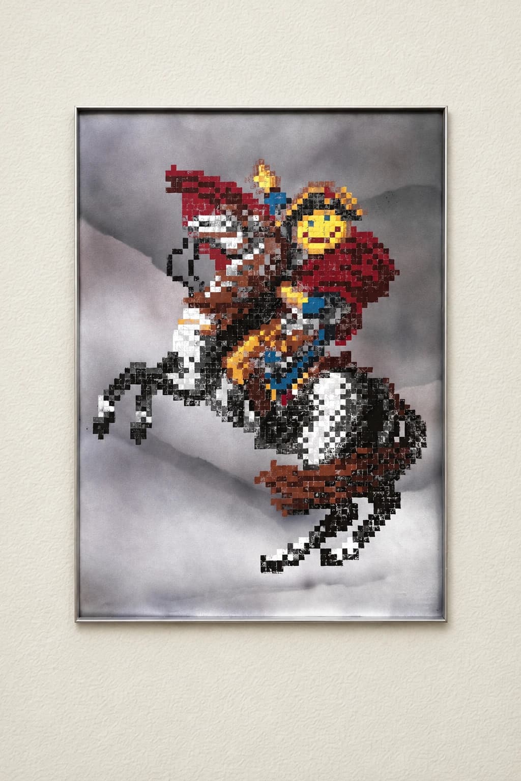 Napoléon franchissant les Alpes (Belvédère)