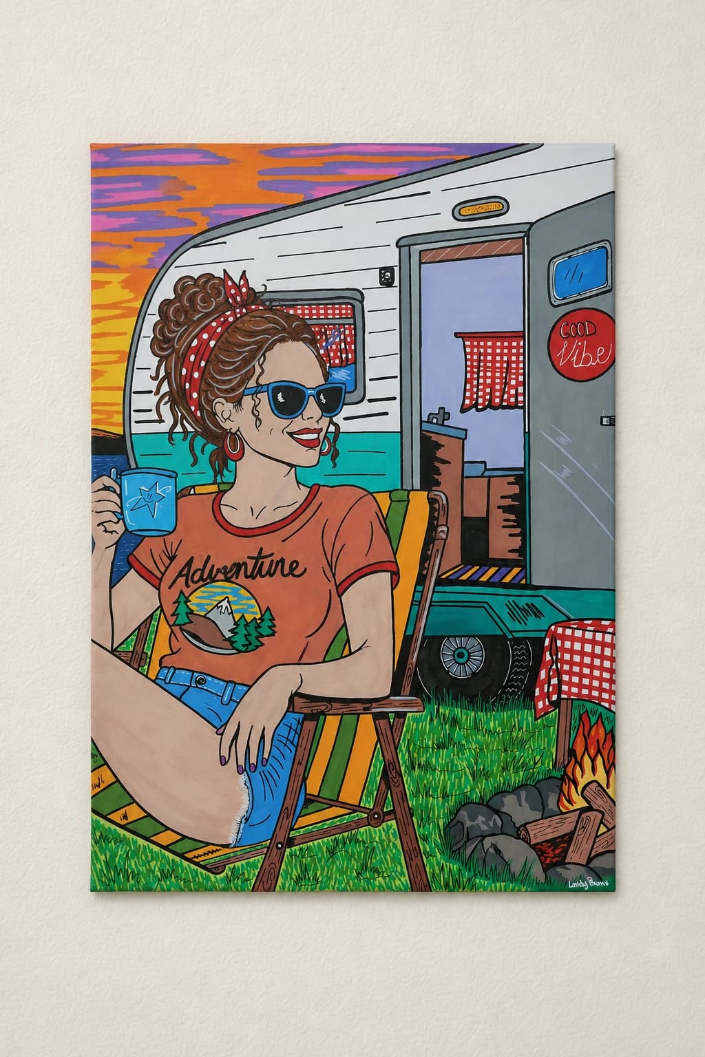 The Girl at the Campsite