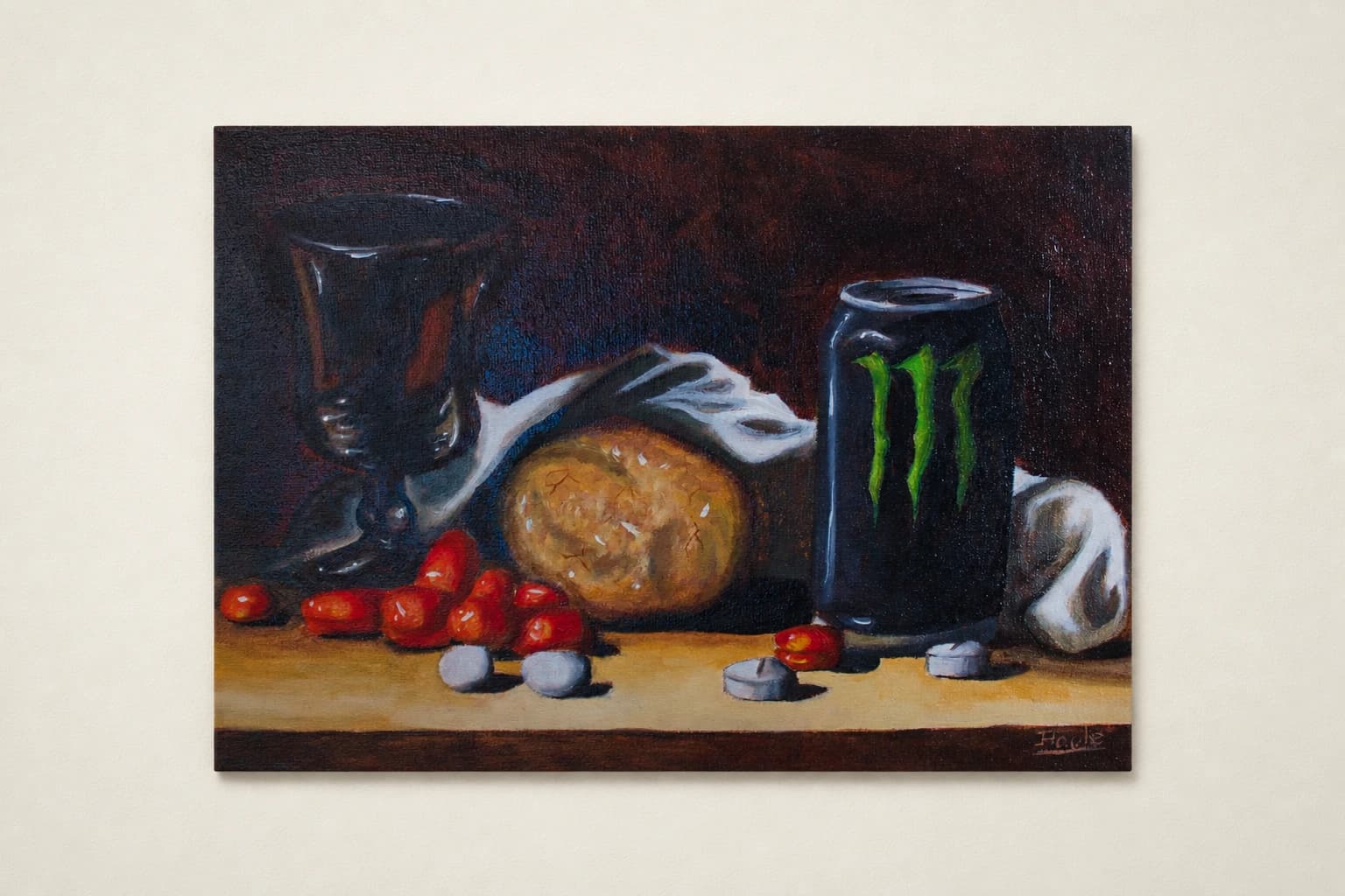 Still life with a Monster