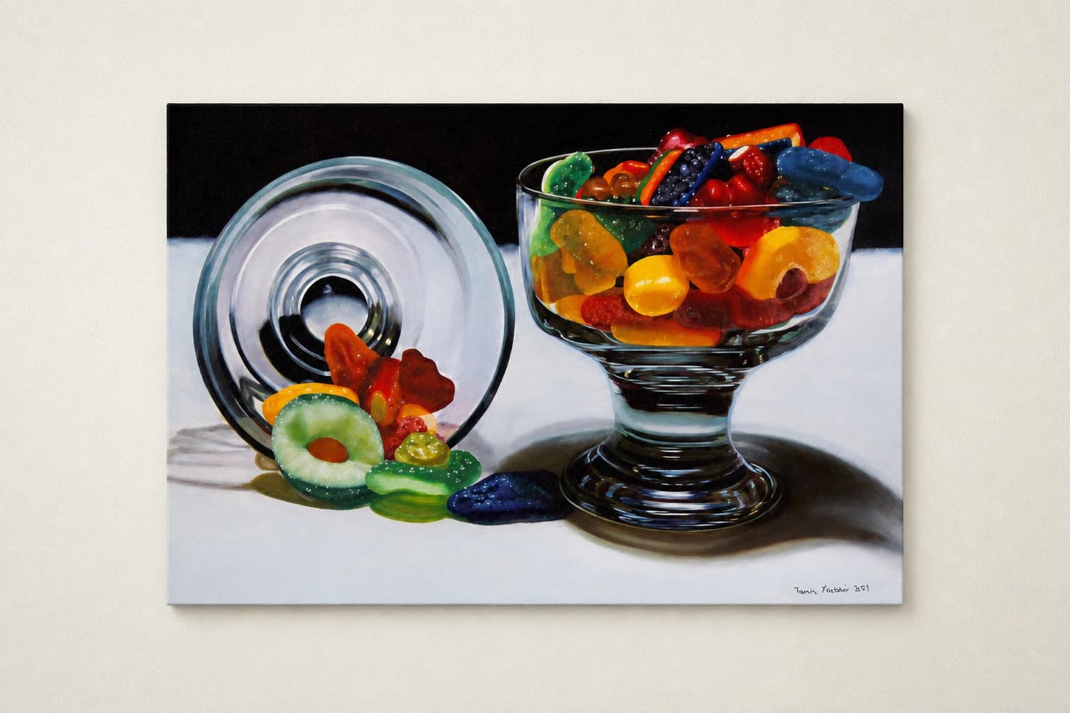 The Glass broke