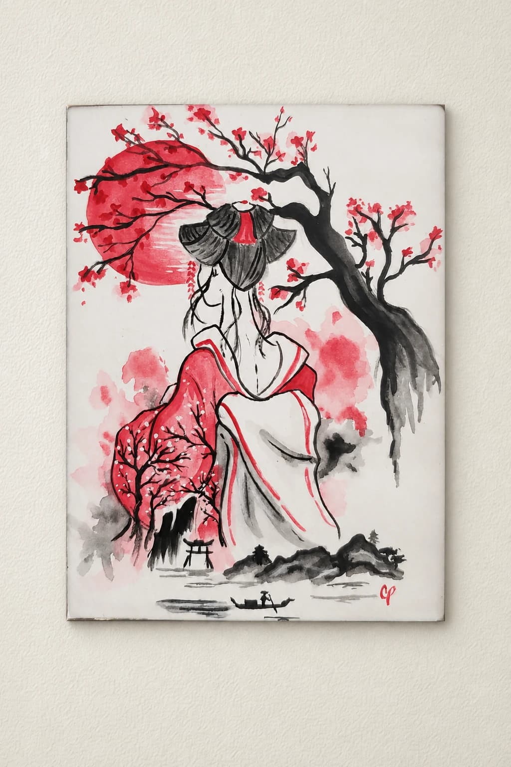 Geisha rouge
