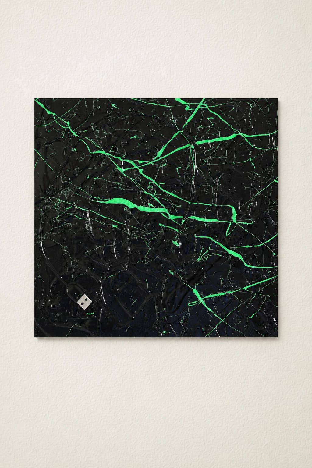 Le vert et le noir