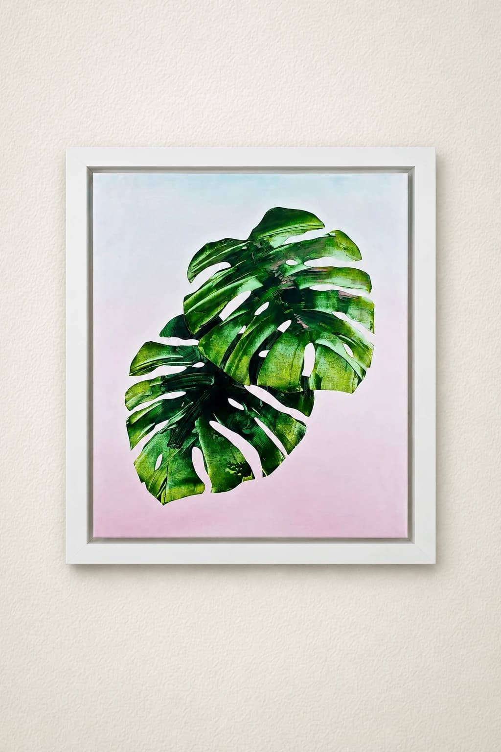 'Leaf Study 6 (Monstera series)'