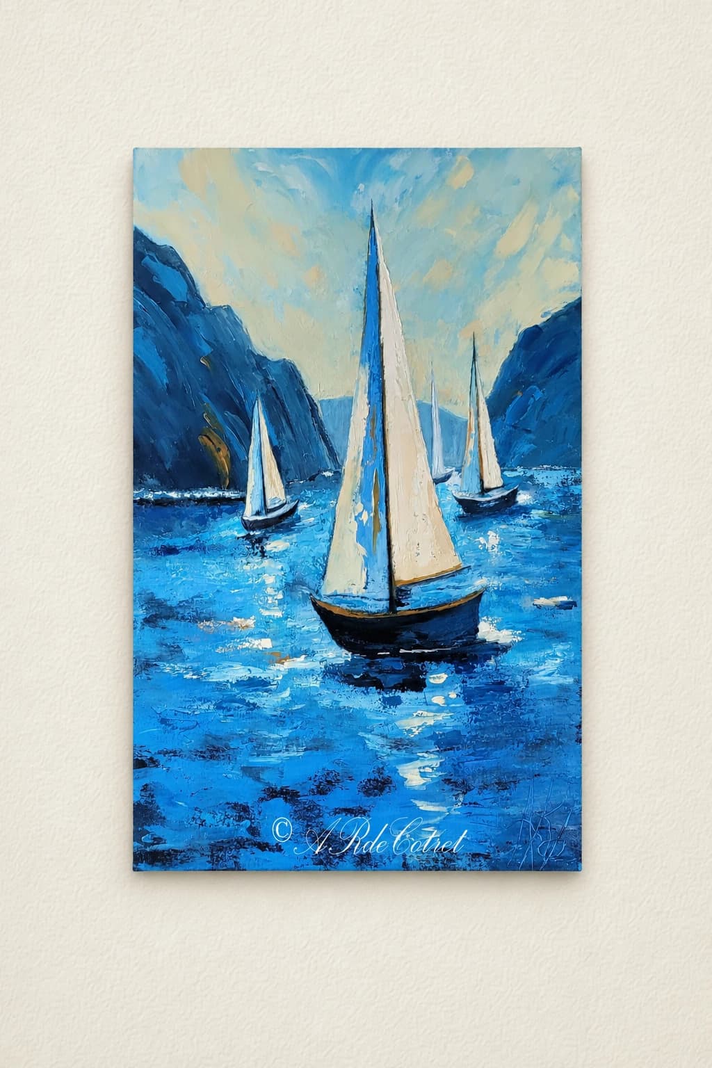 At the mouth