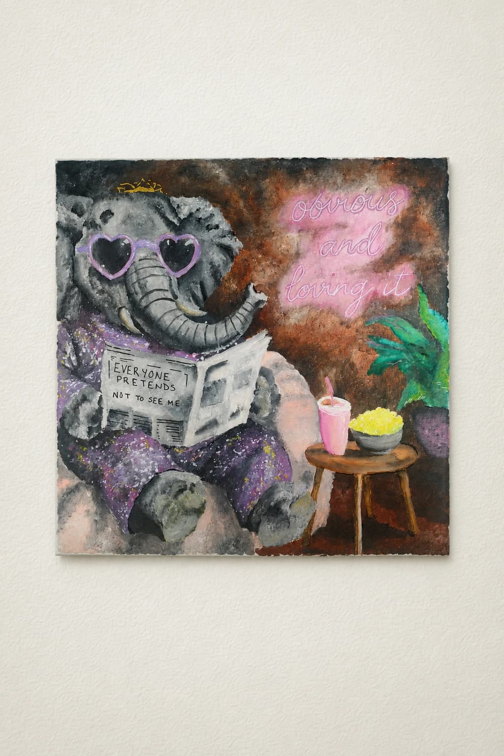 L'éléphant dans la pièce