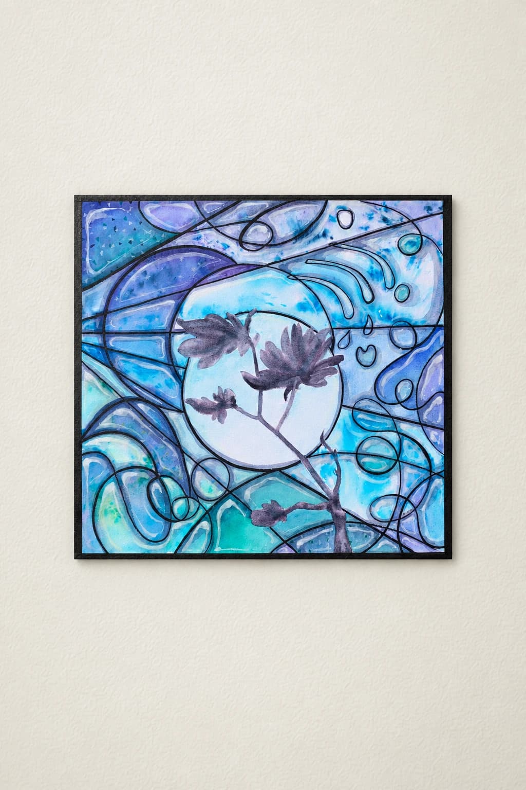 Stained Glass Series - Young Shoot