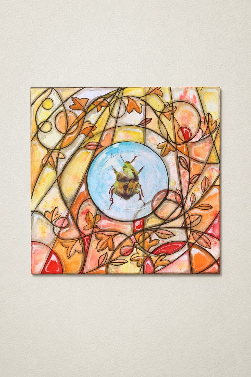 Cast in Glass - Hot Scarab