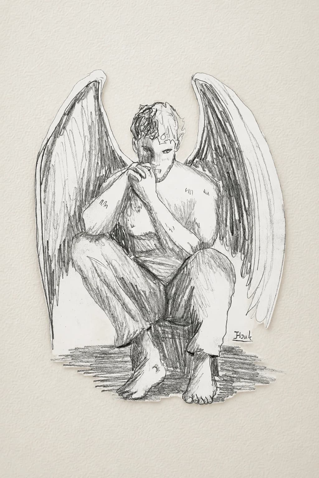 Study – The Temptation of Saint Anthony – Envy