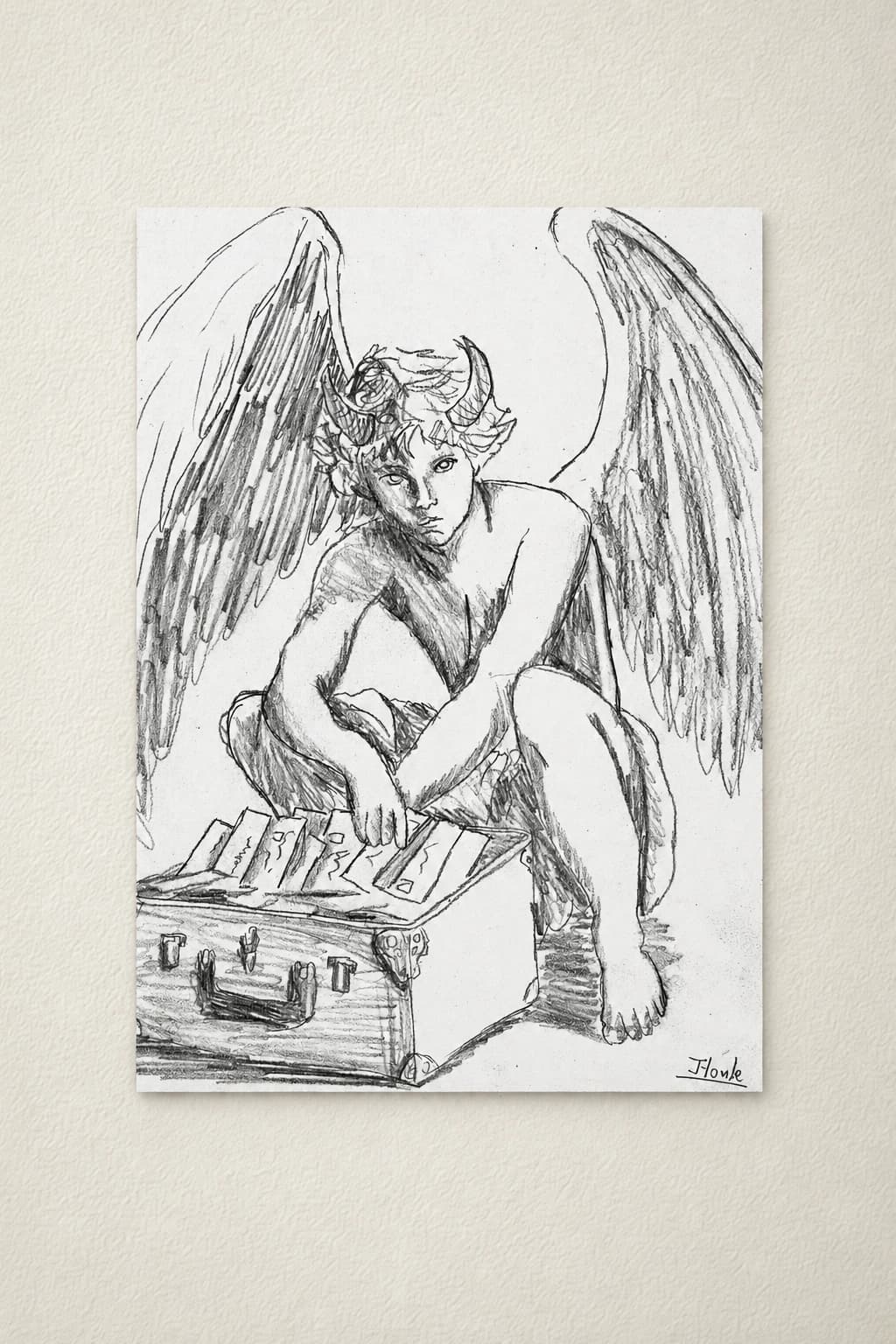 Study – The Temptation of Saint Anthony – Greed