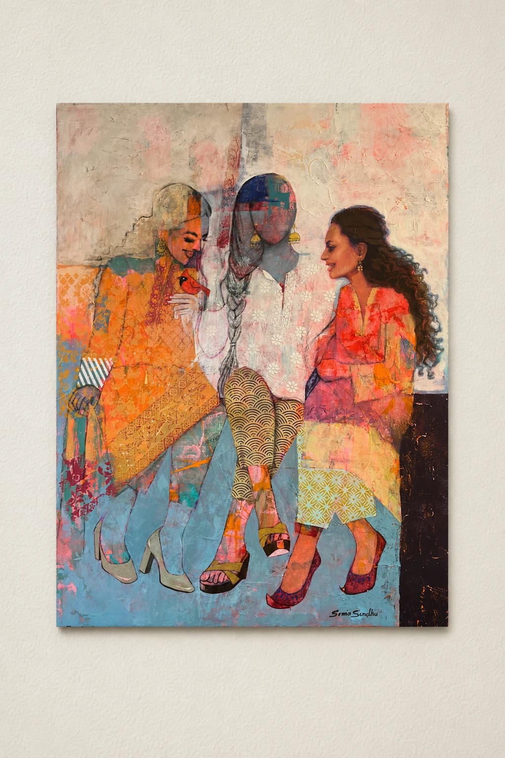 Sahaili’s Messenger" (bird as a carrier of collective memory