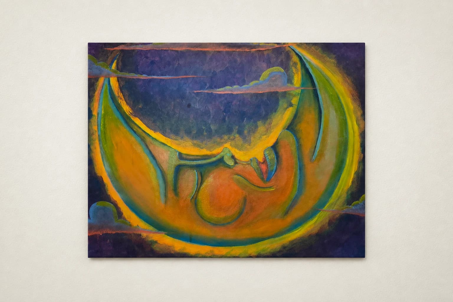 Cradled in Shadowed Radiance