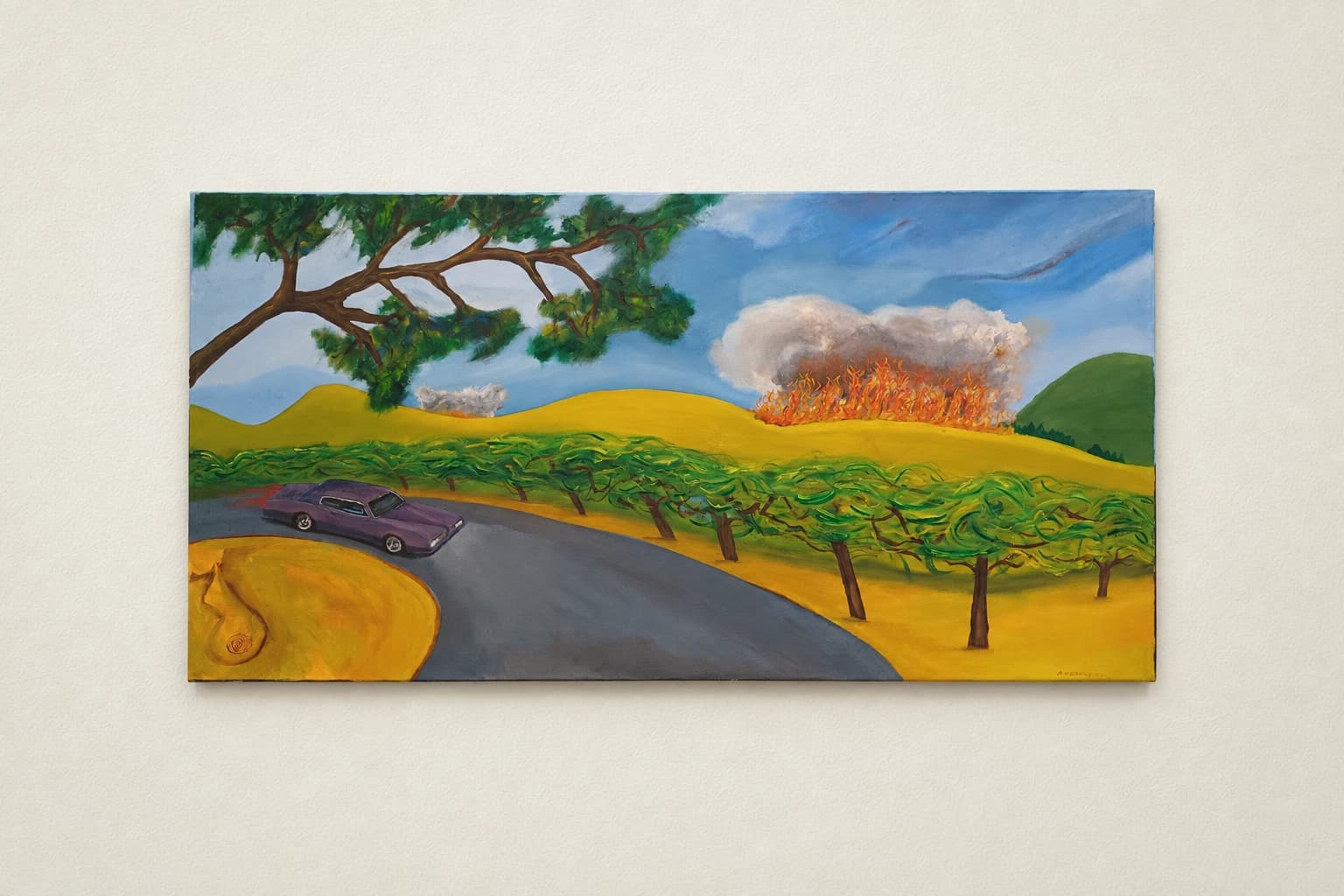 Burning Vineyards
