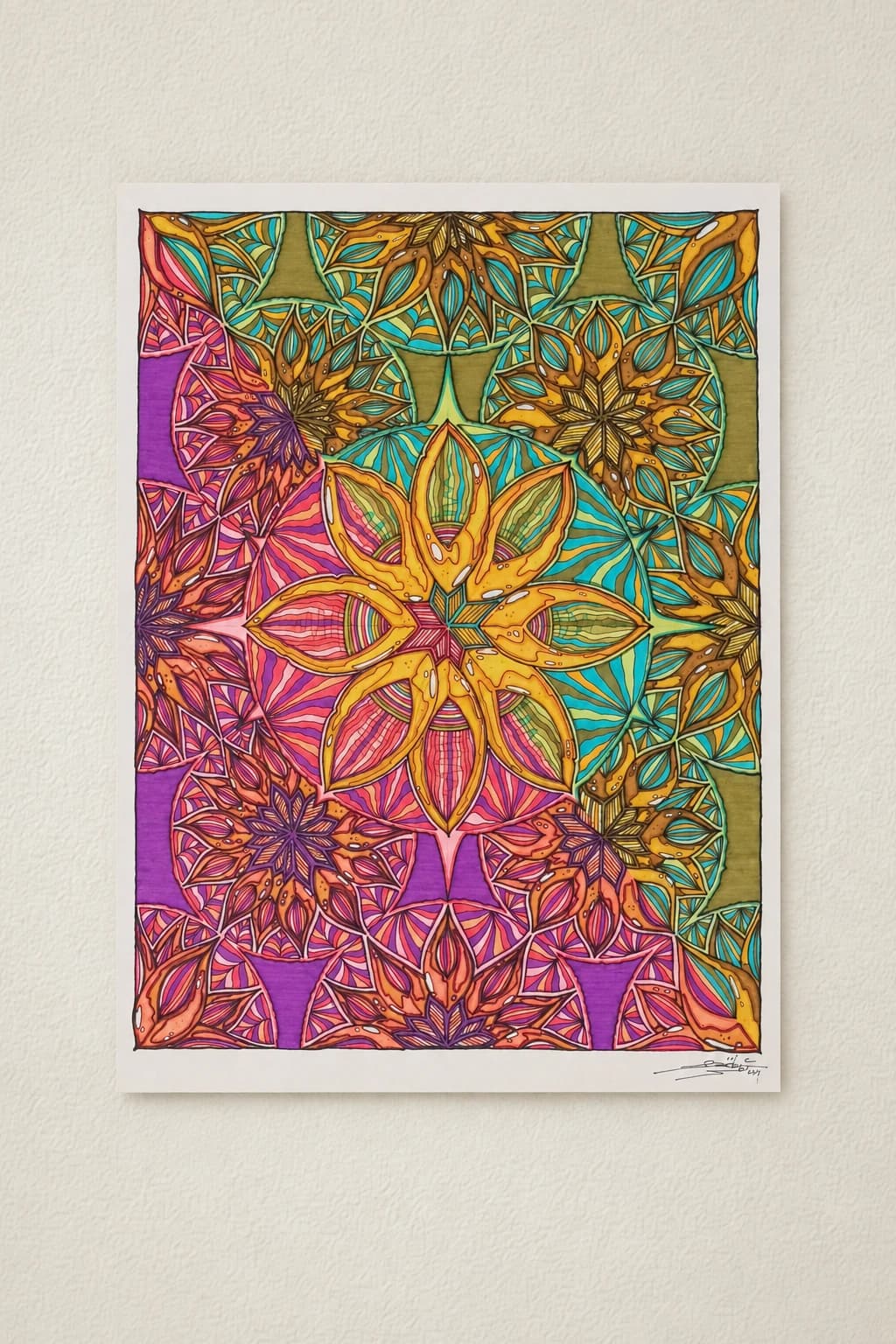 Fleurs de Vie.