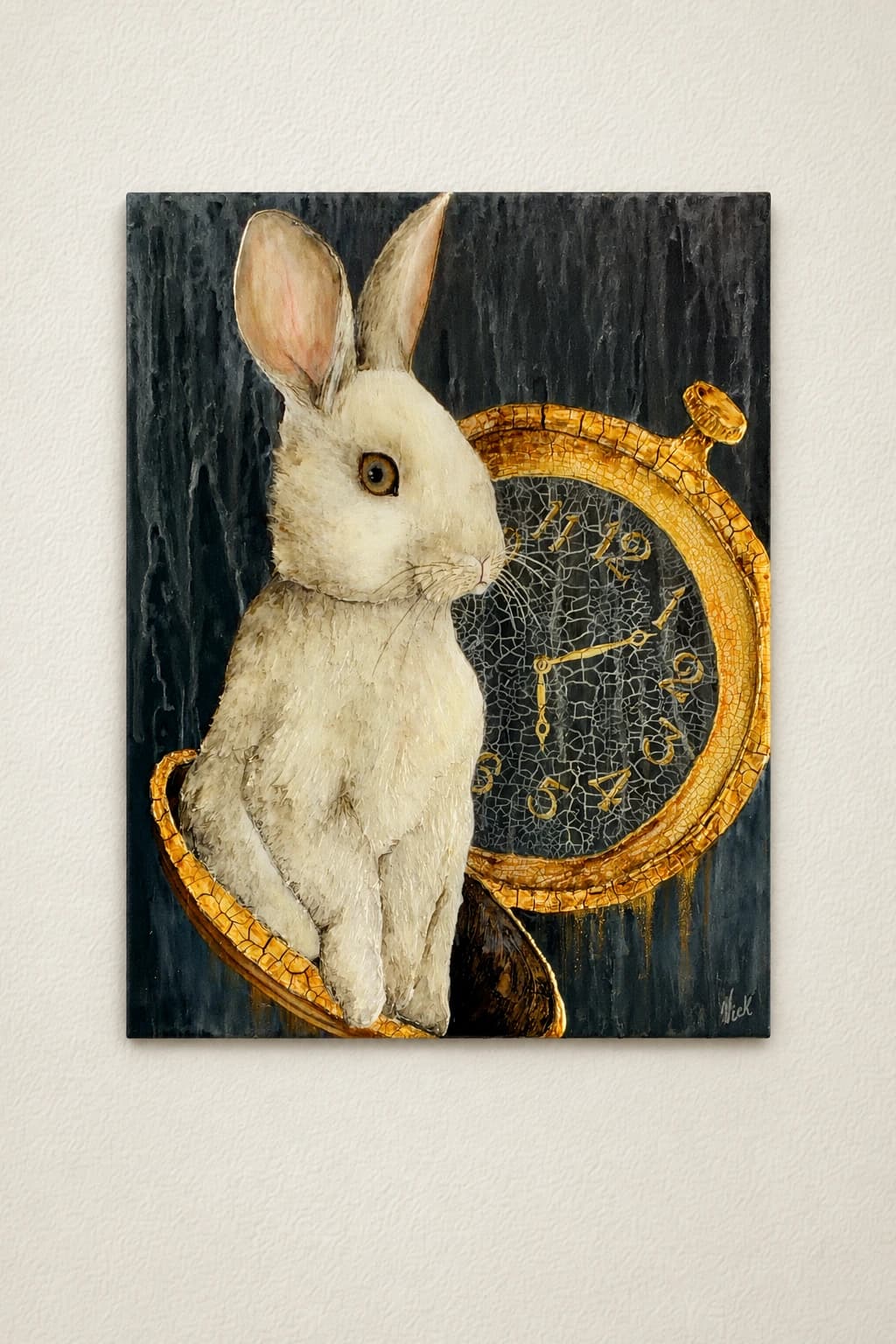 Le lapin blanc