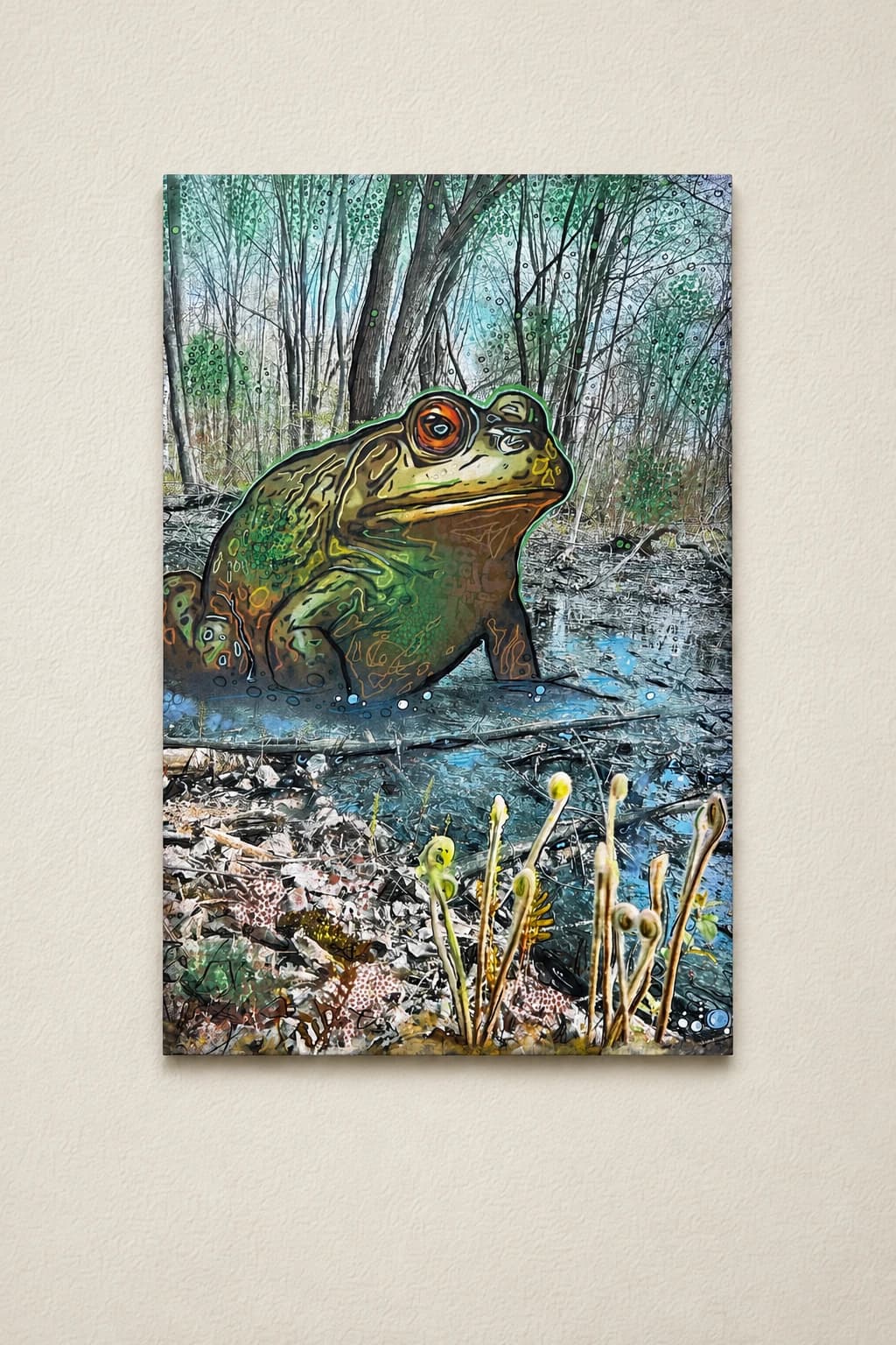 My wetland is Toadally not for sale