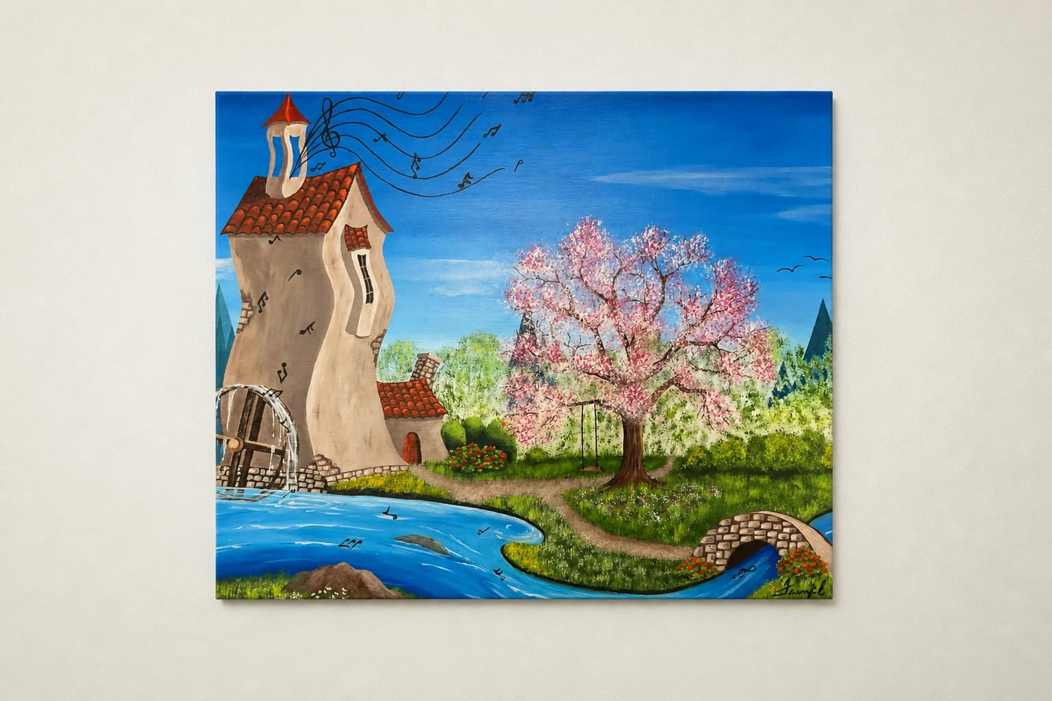 Le moulin enchanté - Francine Fillion