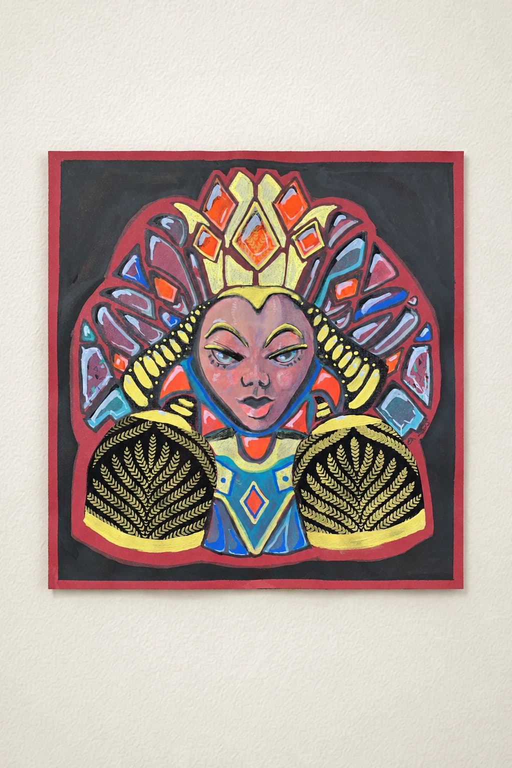 Playing Cards - Queen of Diamonds