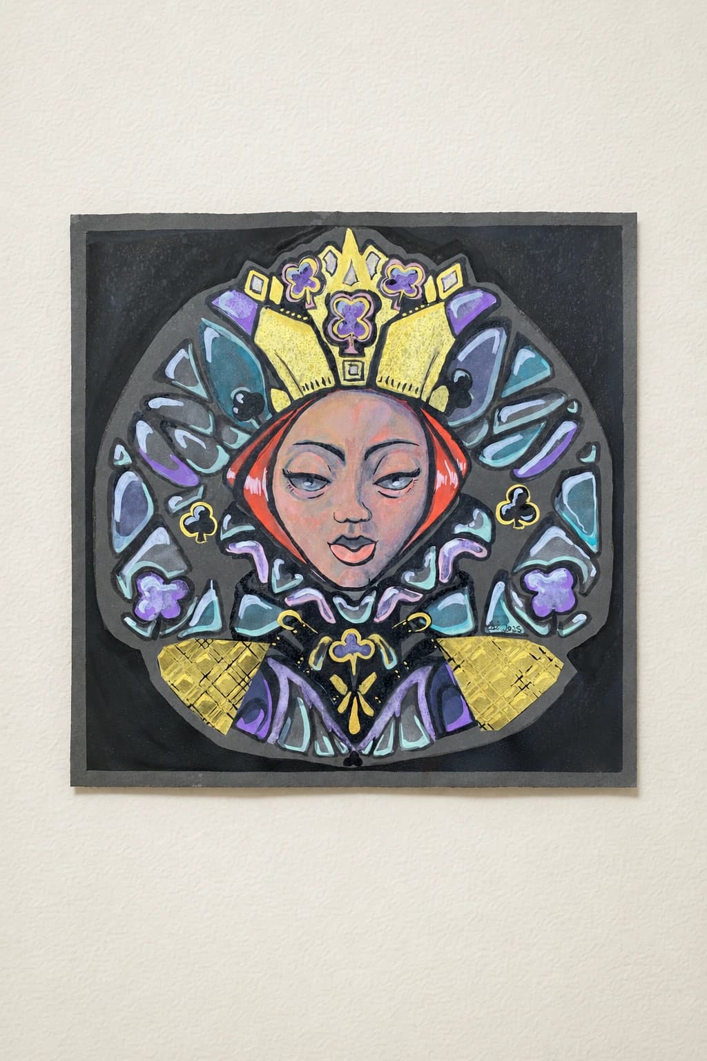 Queen of Clubs Cards