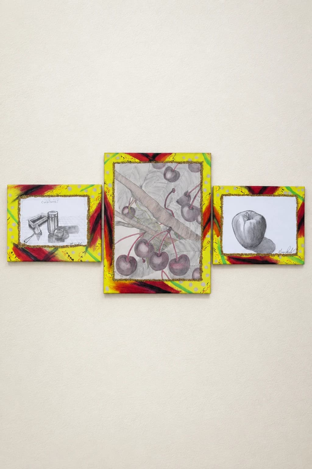 Triptyque cuisinons