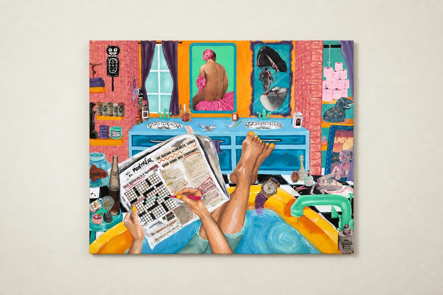 Woman in the Yellow Bathtub