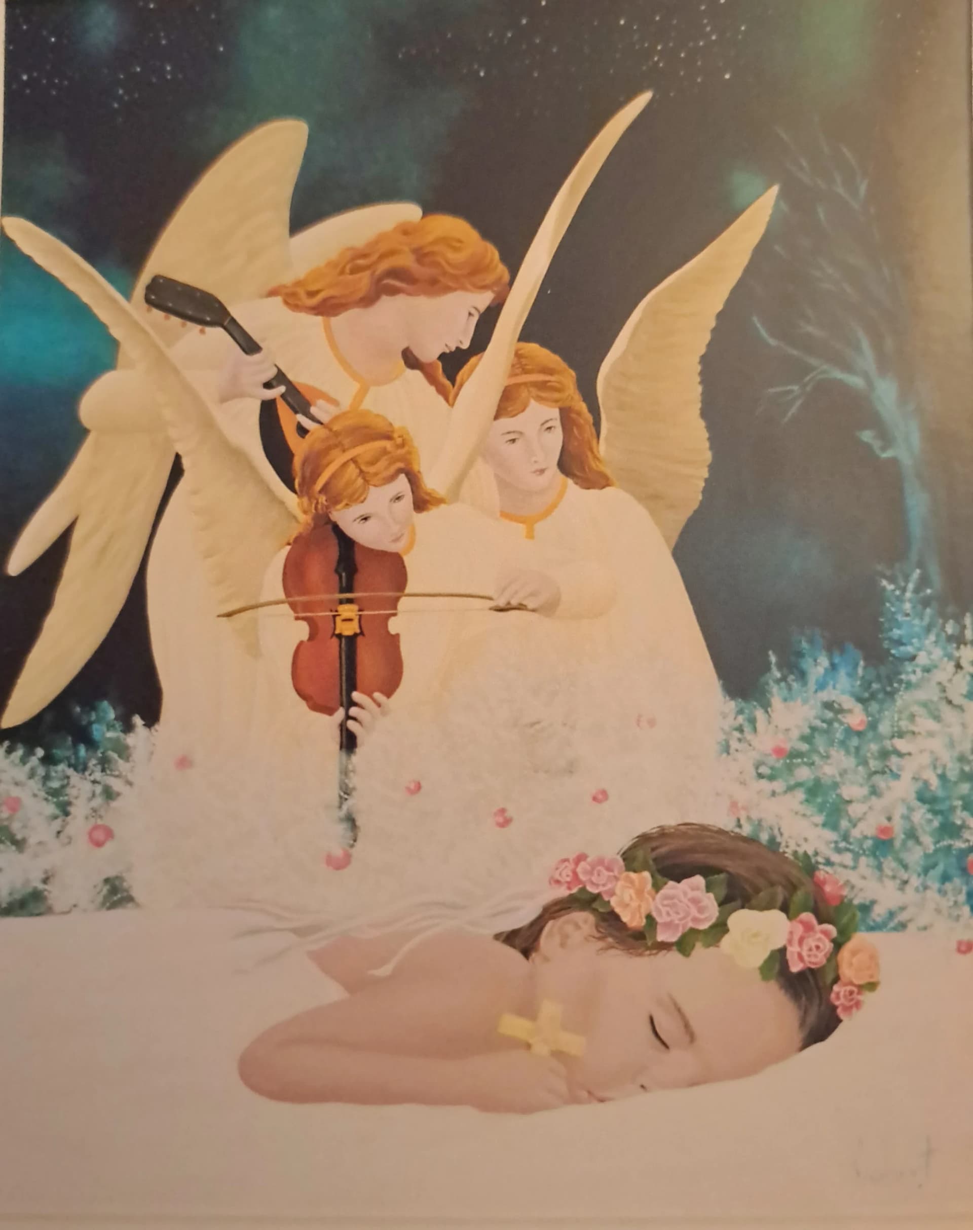 Artist-La petite fille de Noel