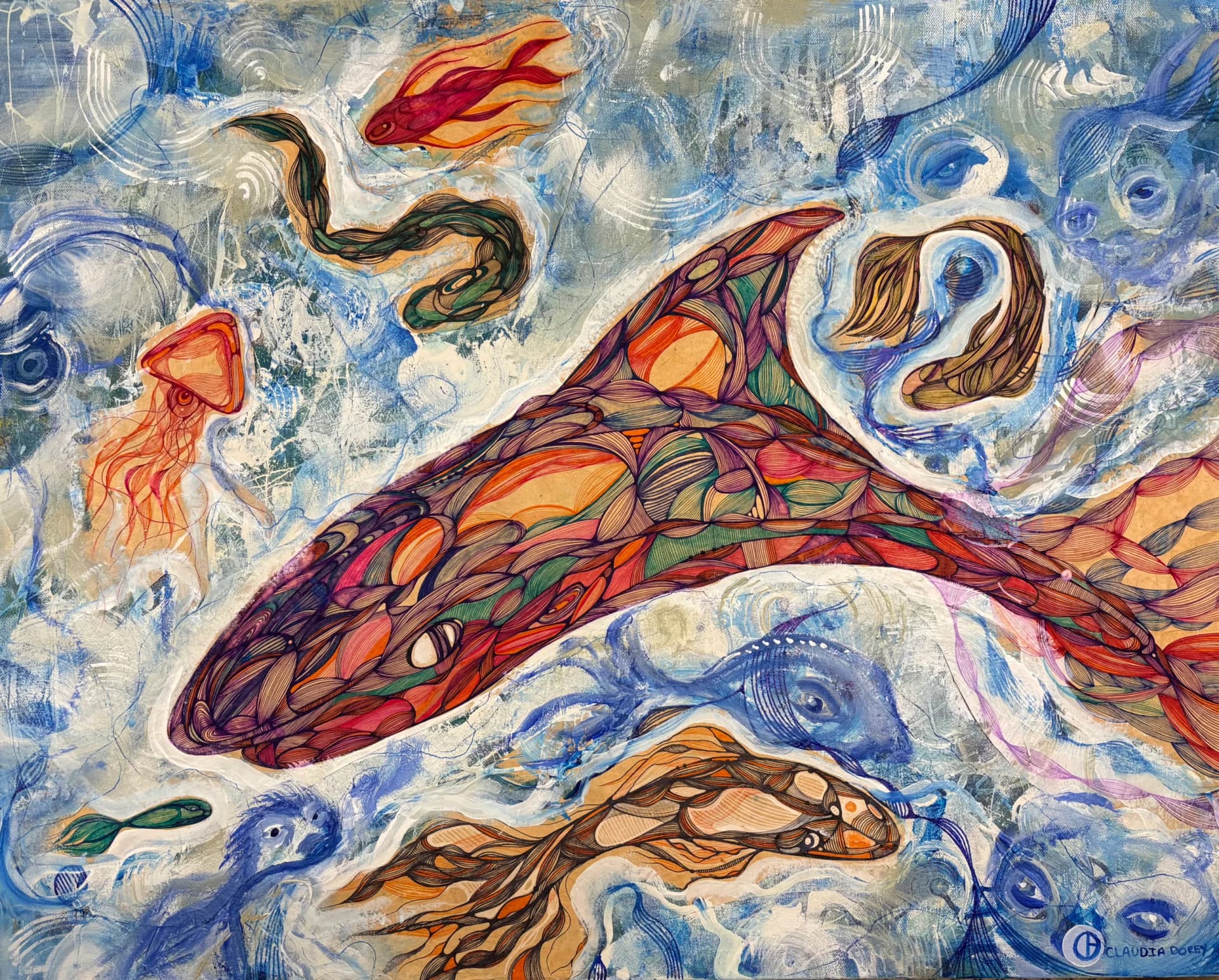 Sous mer - Claudia Dorey