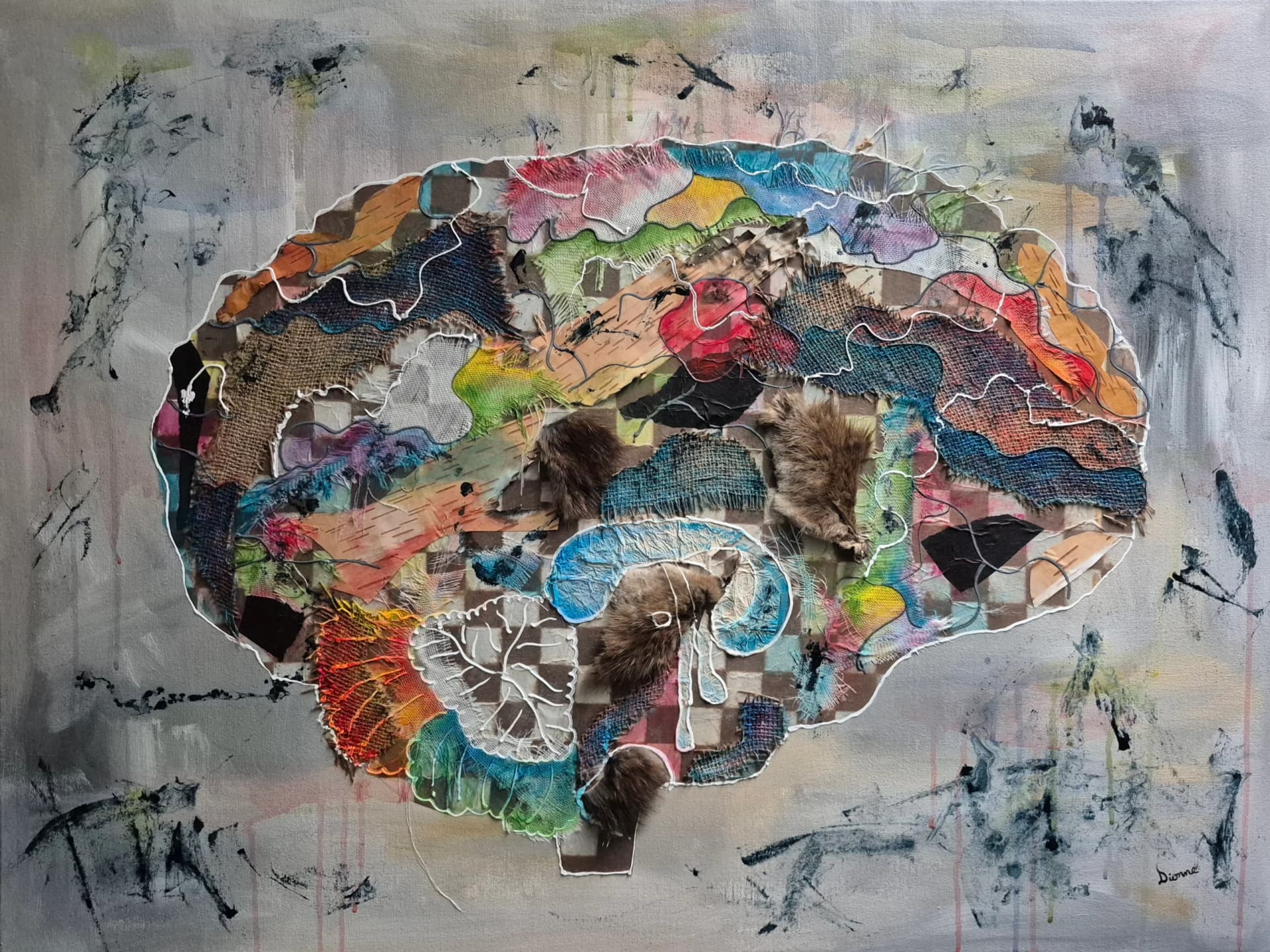 Cerveau saturé - Anne-Marie Dionne