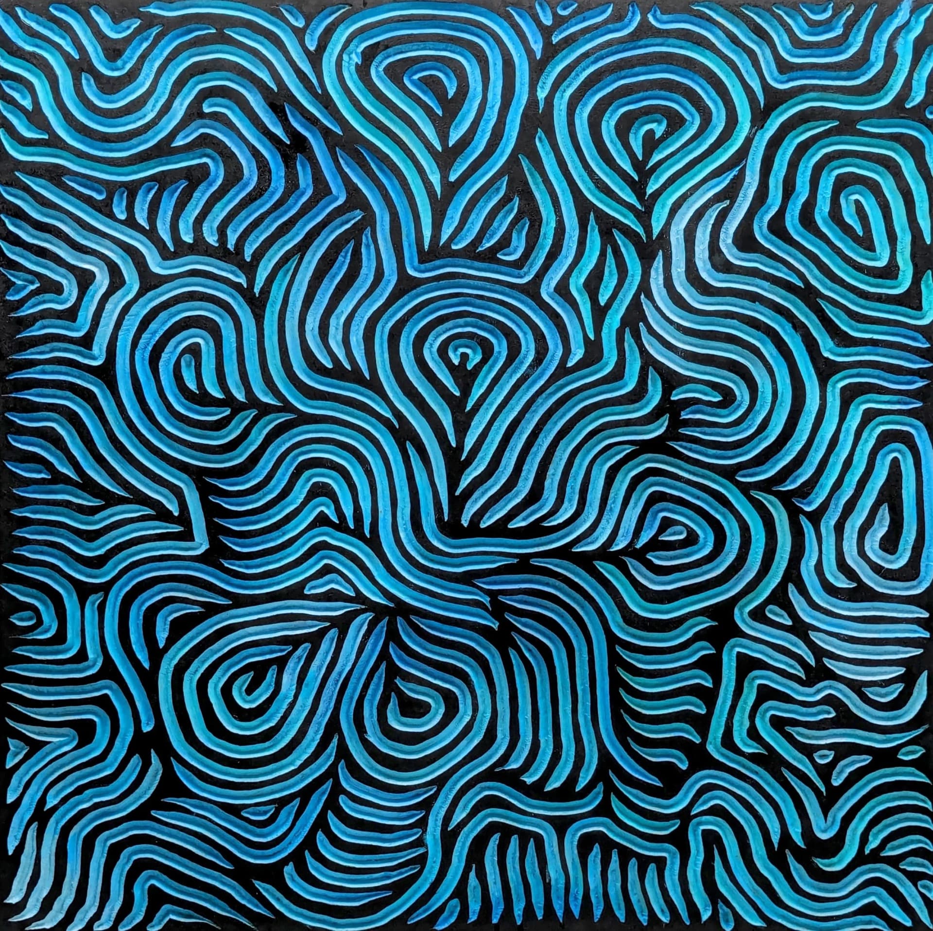 vibrations bleues - Sainte-Marie Jacques 