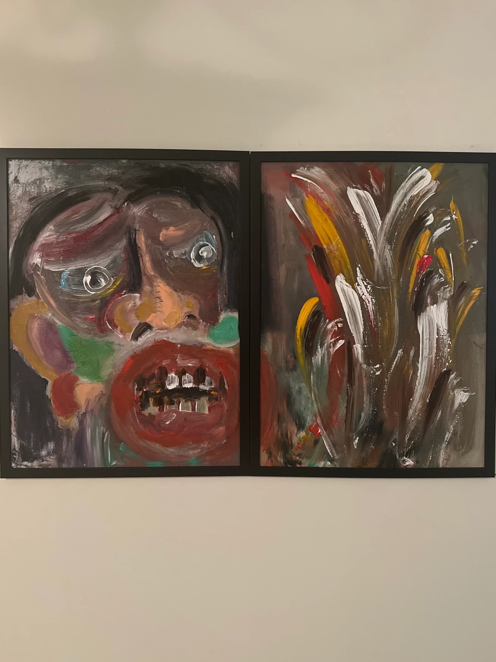 Diptych; organika
